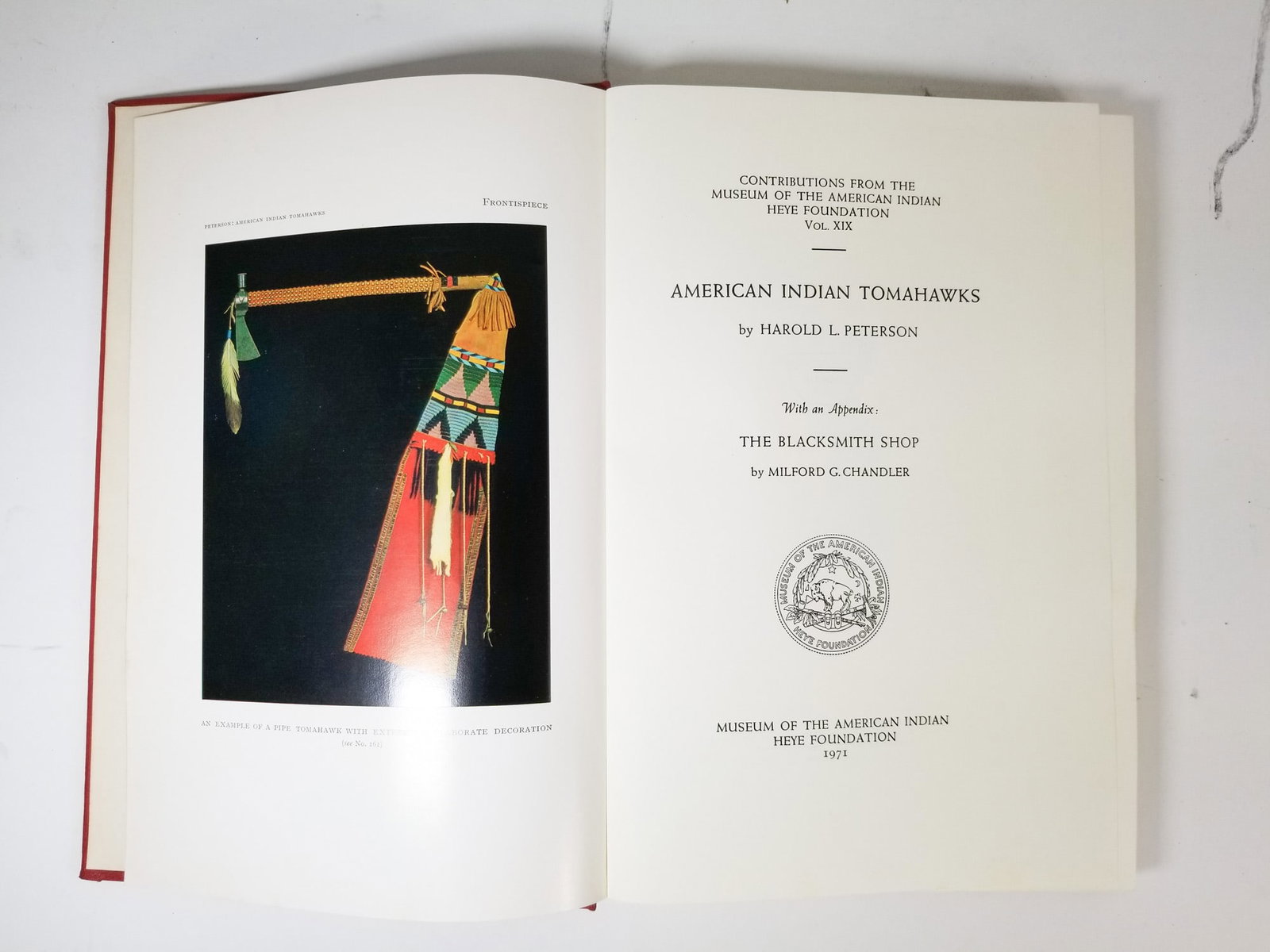American Indian Tomahawks by Harold L. Peterson - 3