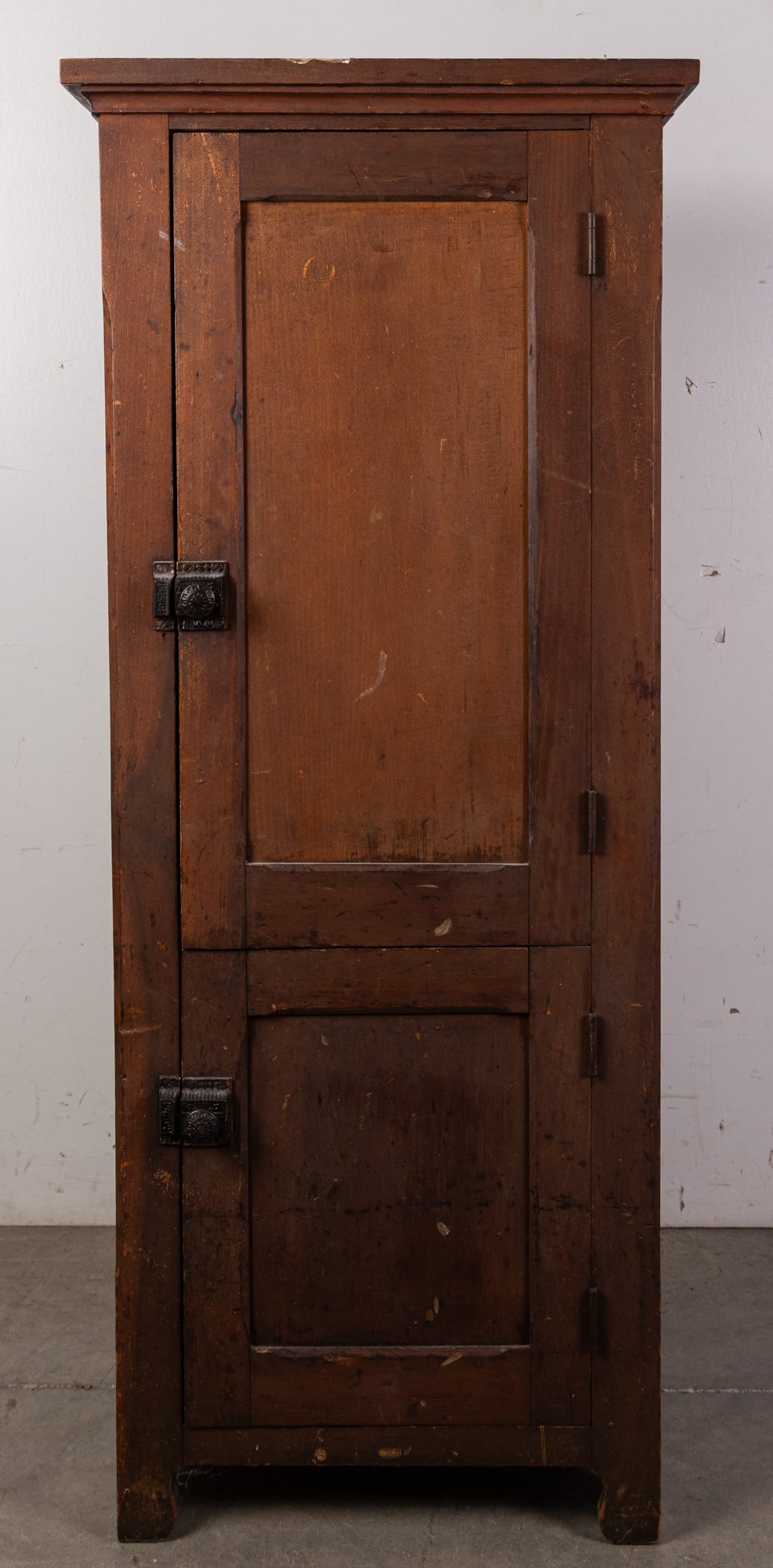 Antique Primitive Pantry Cabinet: Antique Primitive Pantry Cabinet Size 48" x 20" x 18" Literature Brooks Auction – Online Auction Terms & Conditions Contact: (856) 694-2960 | info@brooks.auction READ BEFORE YOU BID: We