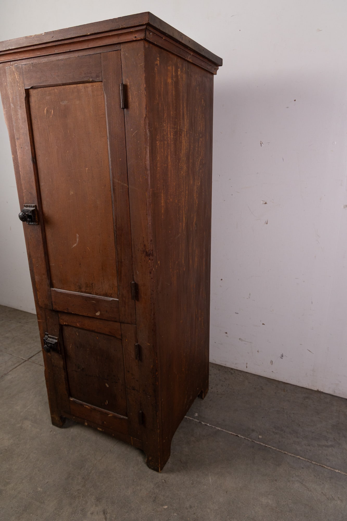Antique Primitive Pantry Cabinet - 4