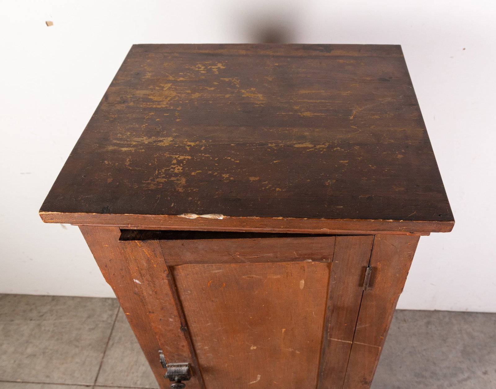 Antique Primitive Pantry Cabinet - 5