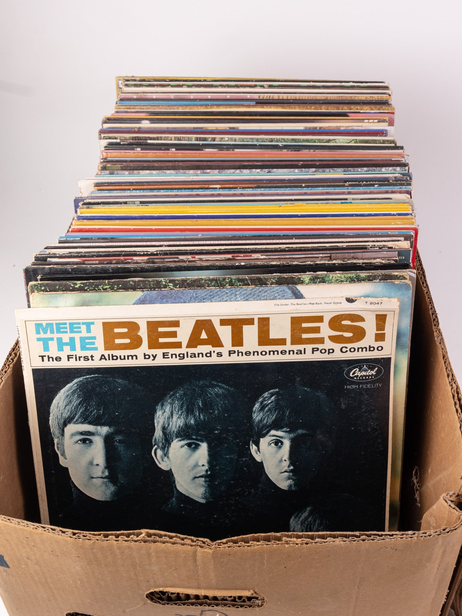 Large Assortment of Vintage Records ft. The Beatles, The Eagles & Elton John (1 of 6)
