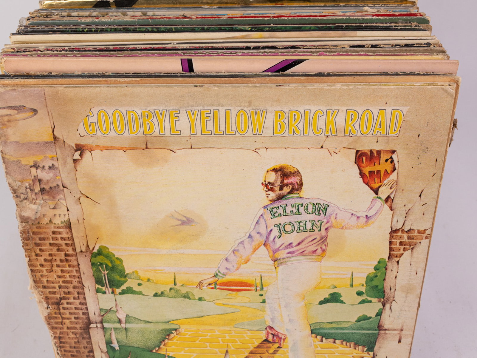 Large Assortment of Vintage Records ft. Journey, Todd Rundgren & Elton John - 2