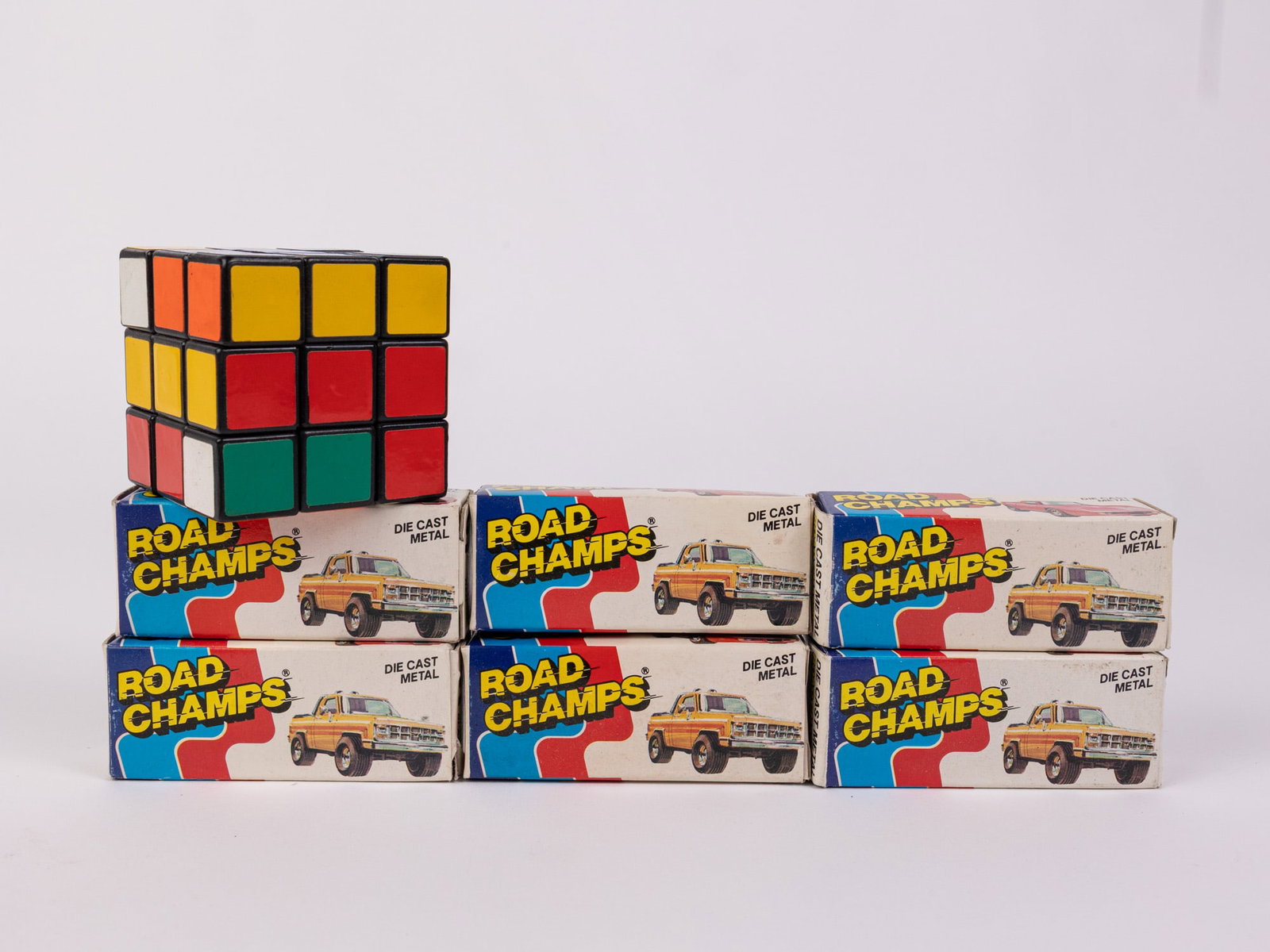 Lot of Assorted Road Champs Vintage Toy Vehicles - 2