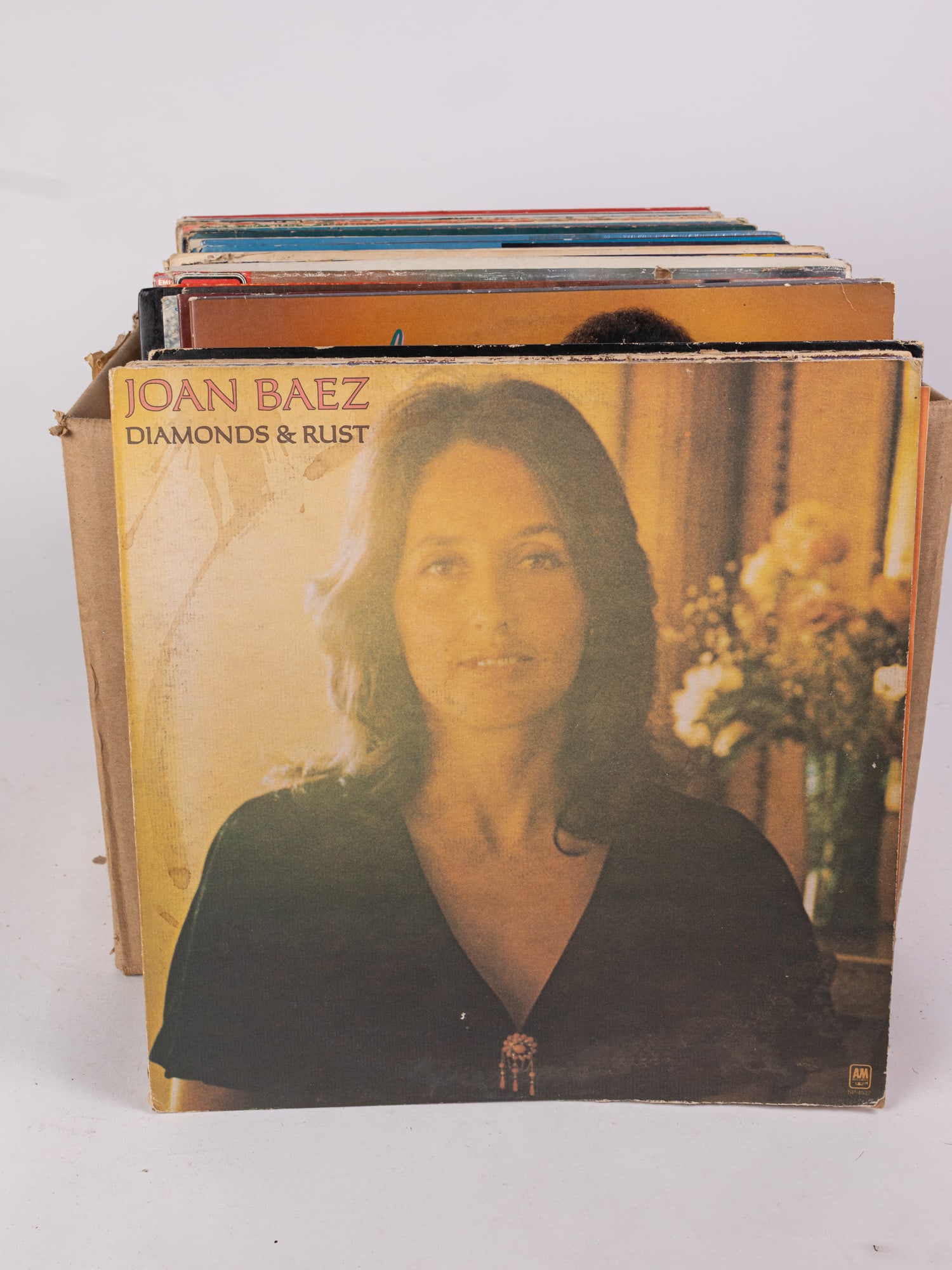 Large Assortment of Vintage Records ft. Bob Dylan, Joan Baez & Leon Russell - 2