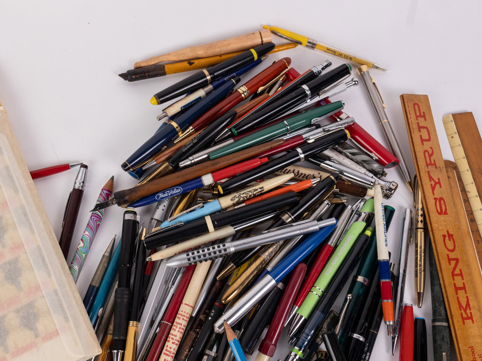Vintage Desk Supplies and Collectible Stamps - 4