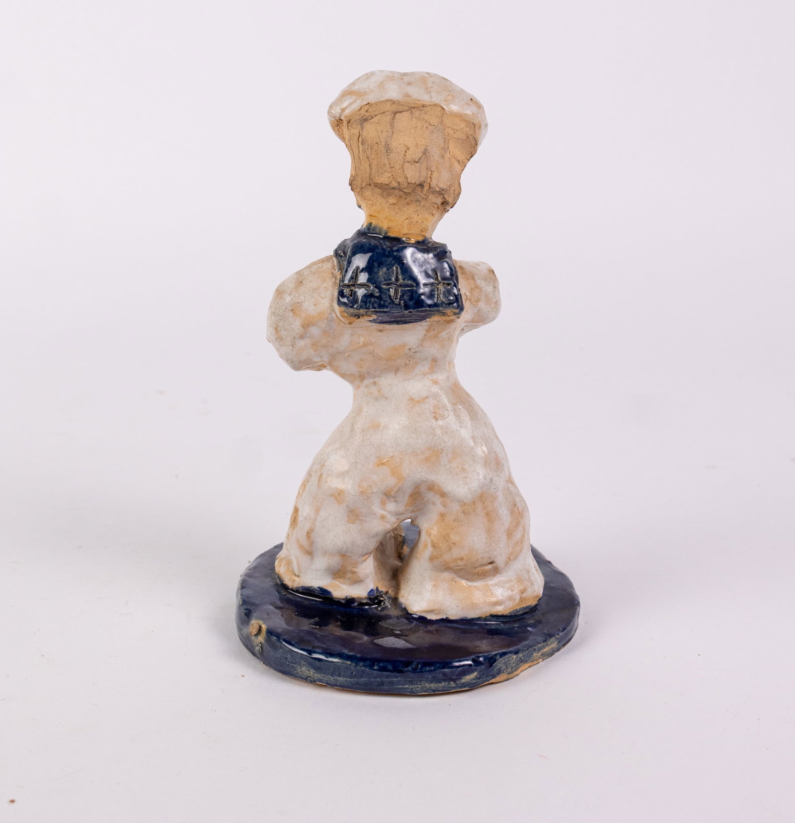 Vintage Folk Art Sailor Sculpture - 3