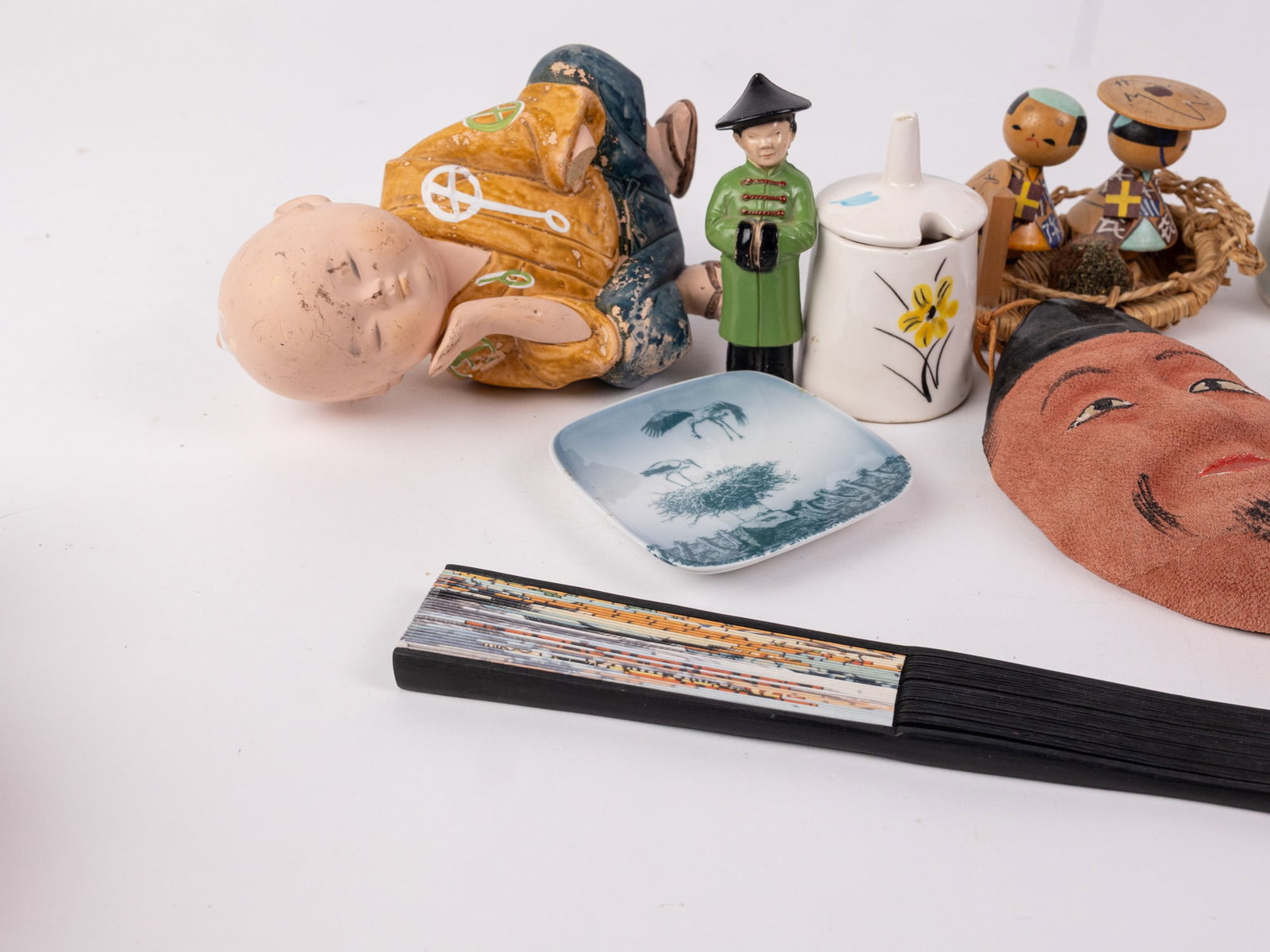 Vintage Asian Decor Assortment Lot - 3