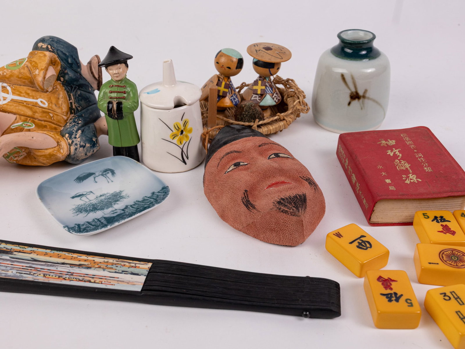 Vintage Asian Decor Assortment Lot - 4