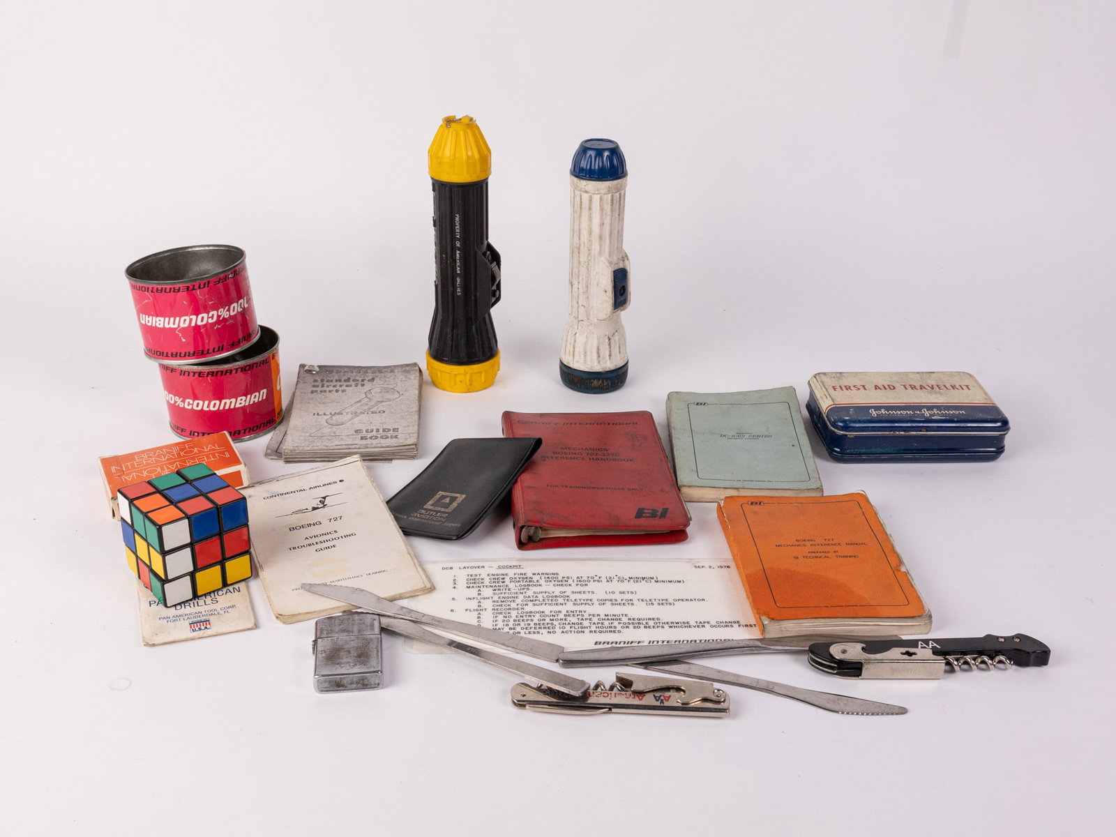 Grouping of Vintage Airline Articles and Ephemera - 2