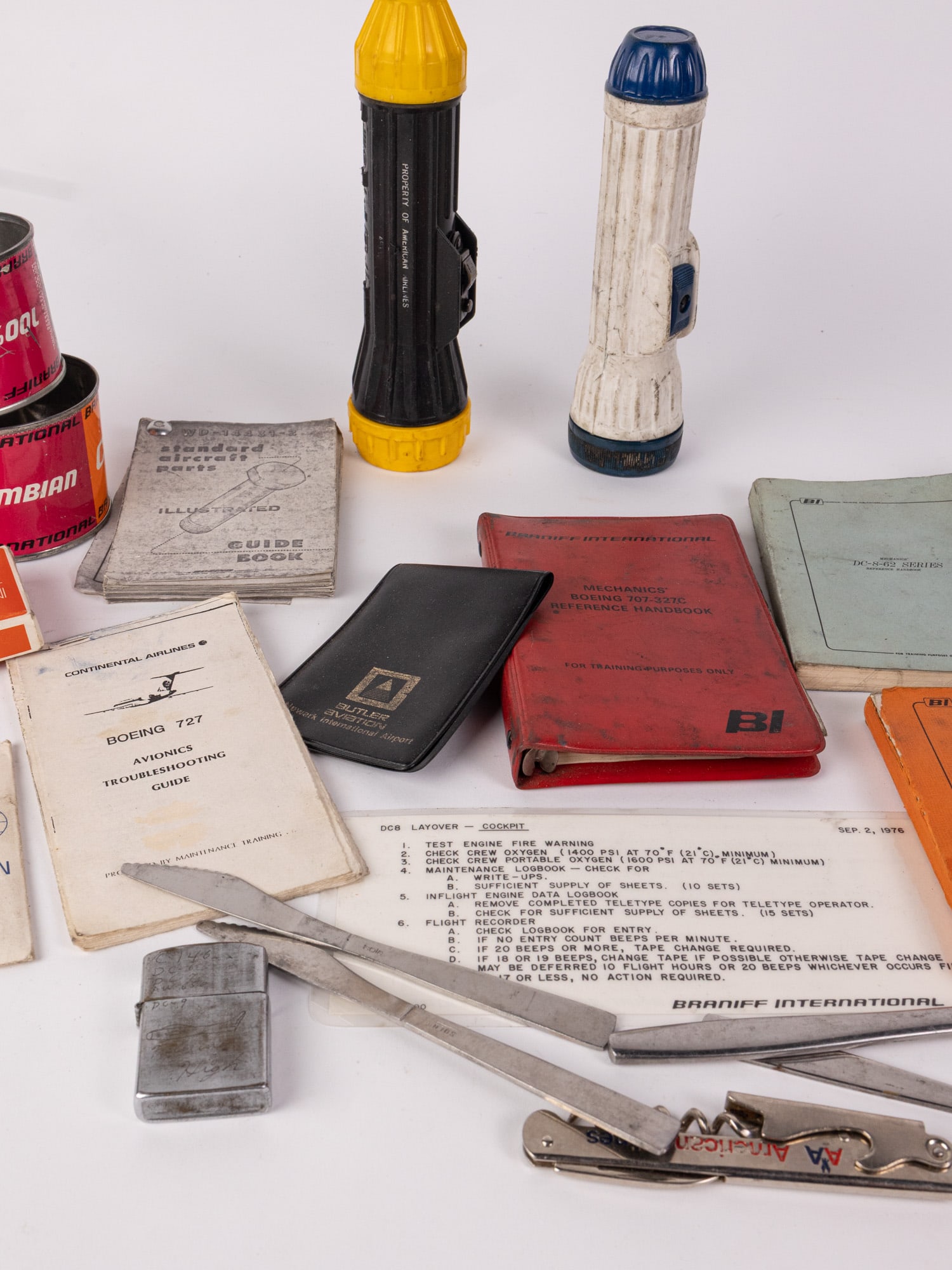 Grouping of Vintage Airline Articles and Ephemera - 4