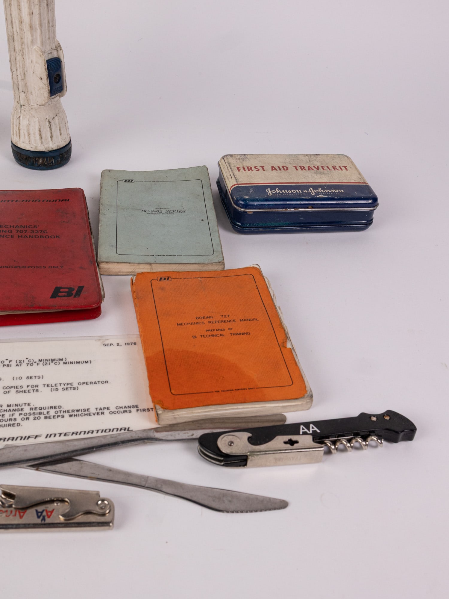 Grouping of Vintage Airline Articles and Ephemera - 5
