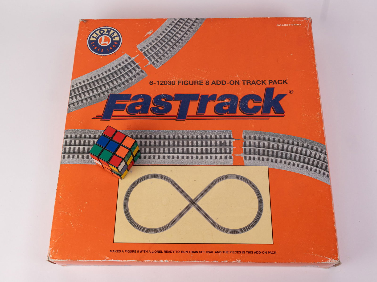 Lionel Fastrack 6-12030 Figure 8 Add-On Track Pack - 2