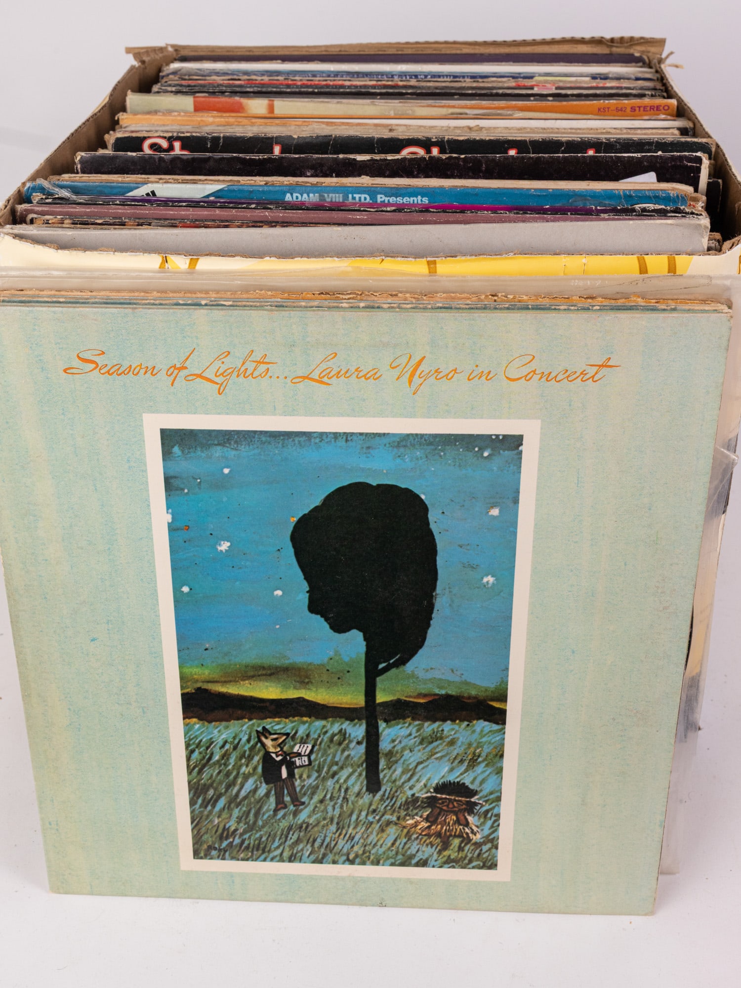 Large Assortment of Vintage Records ft. Steppenwolf, Rod Stewart & Laura Nyro - 2