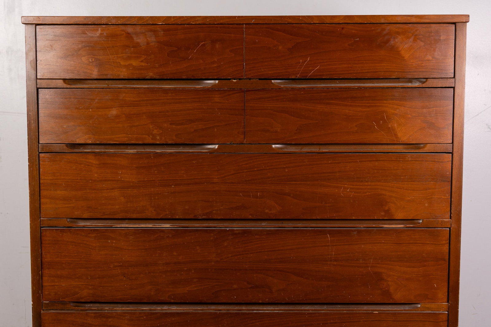 Vintage Mid Century Modern MCM Five Drawer Chest - 2
