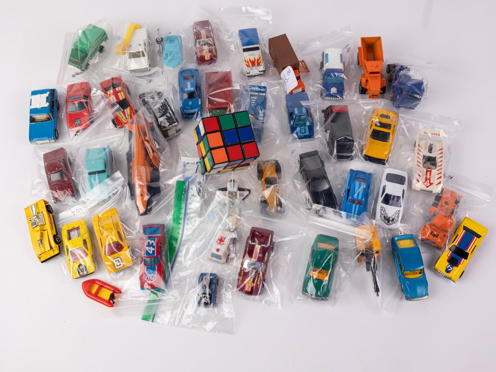 Assorted Vintage Die Cast Miniature Toy Cars Featuring Hotwheels - 2
