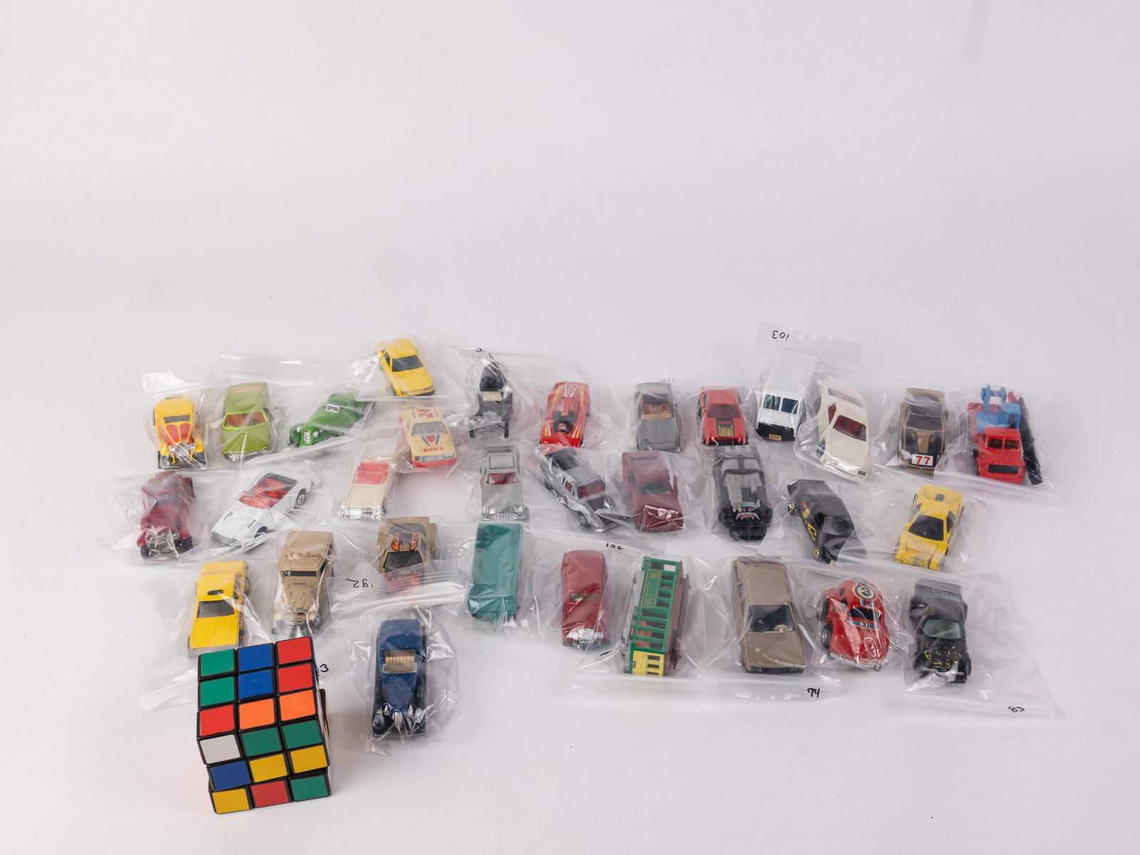 Assorted Vintage Die Cast Miniature Toy Cars Featuring Hotwheels - 2