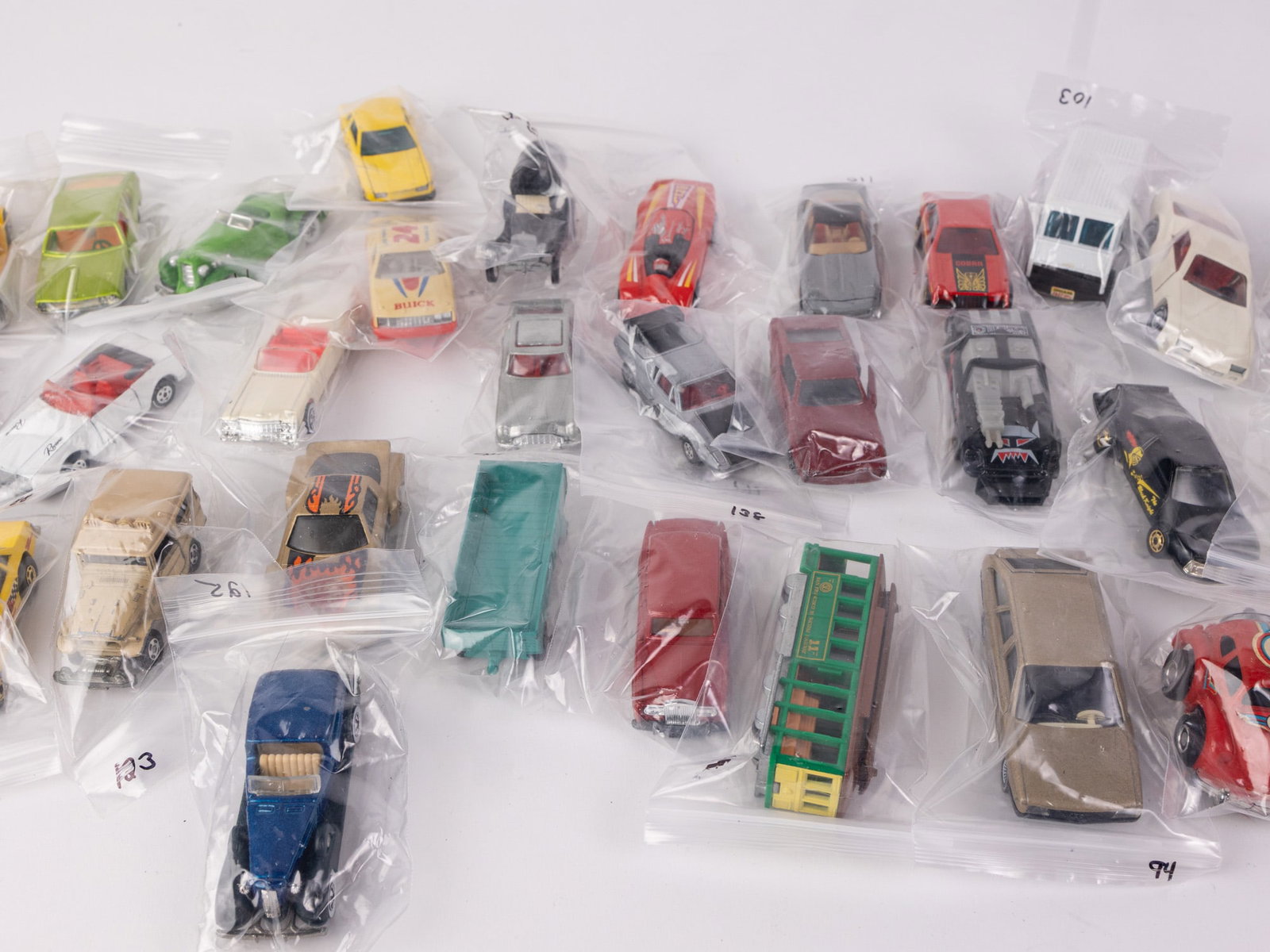 Assorted Vintage Die Cast Miniature Toy Cars Featuring Hotwheels - 4