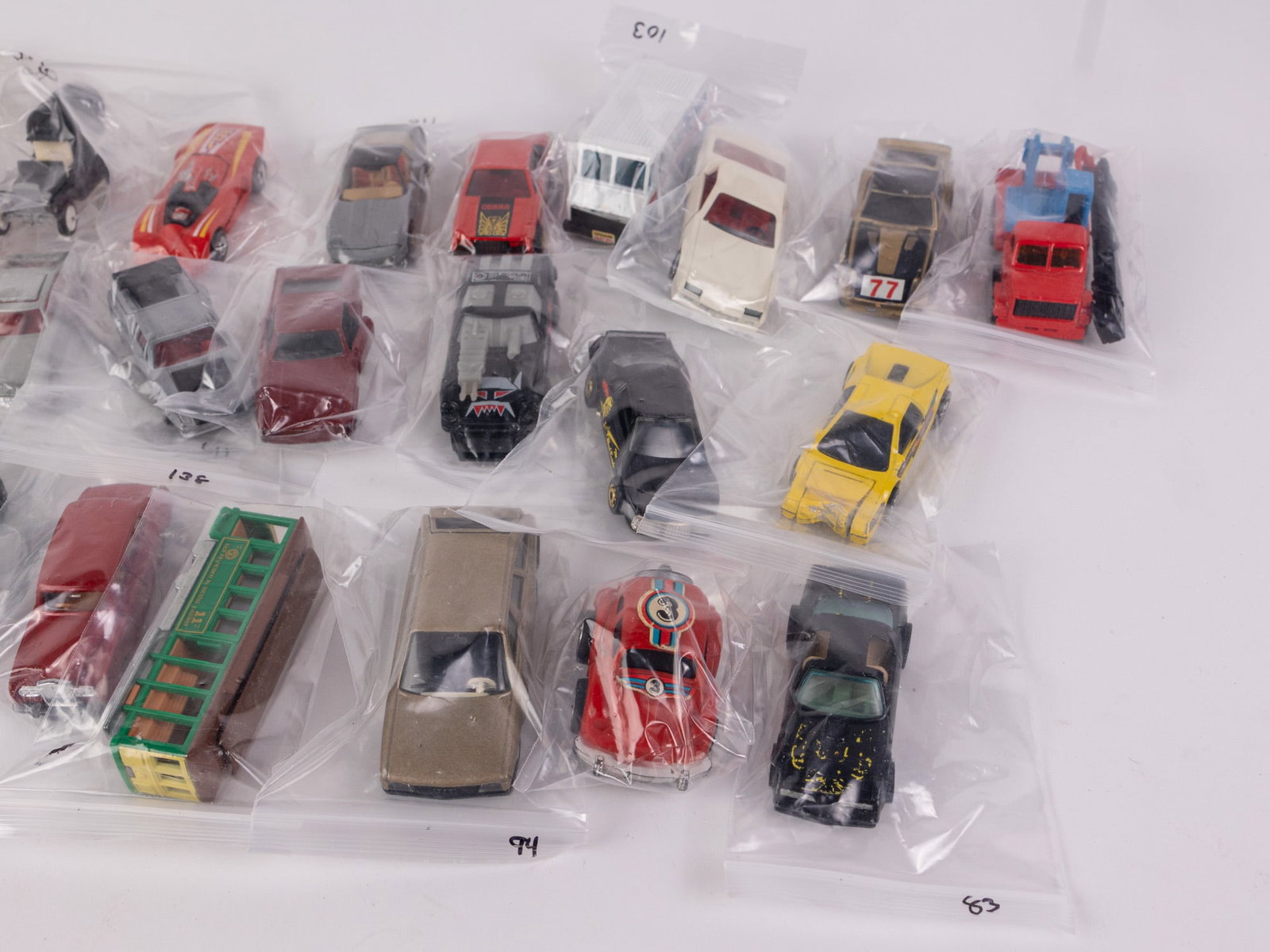 Assorted Vintage Die Cast Miniature Toy Cars Featuring Hotwheels - 5