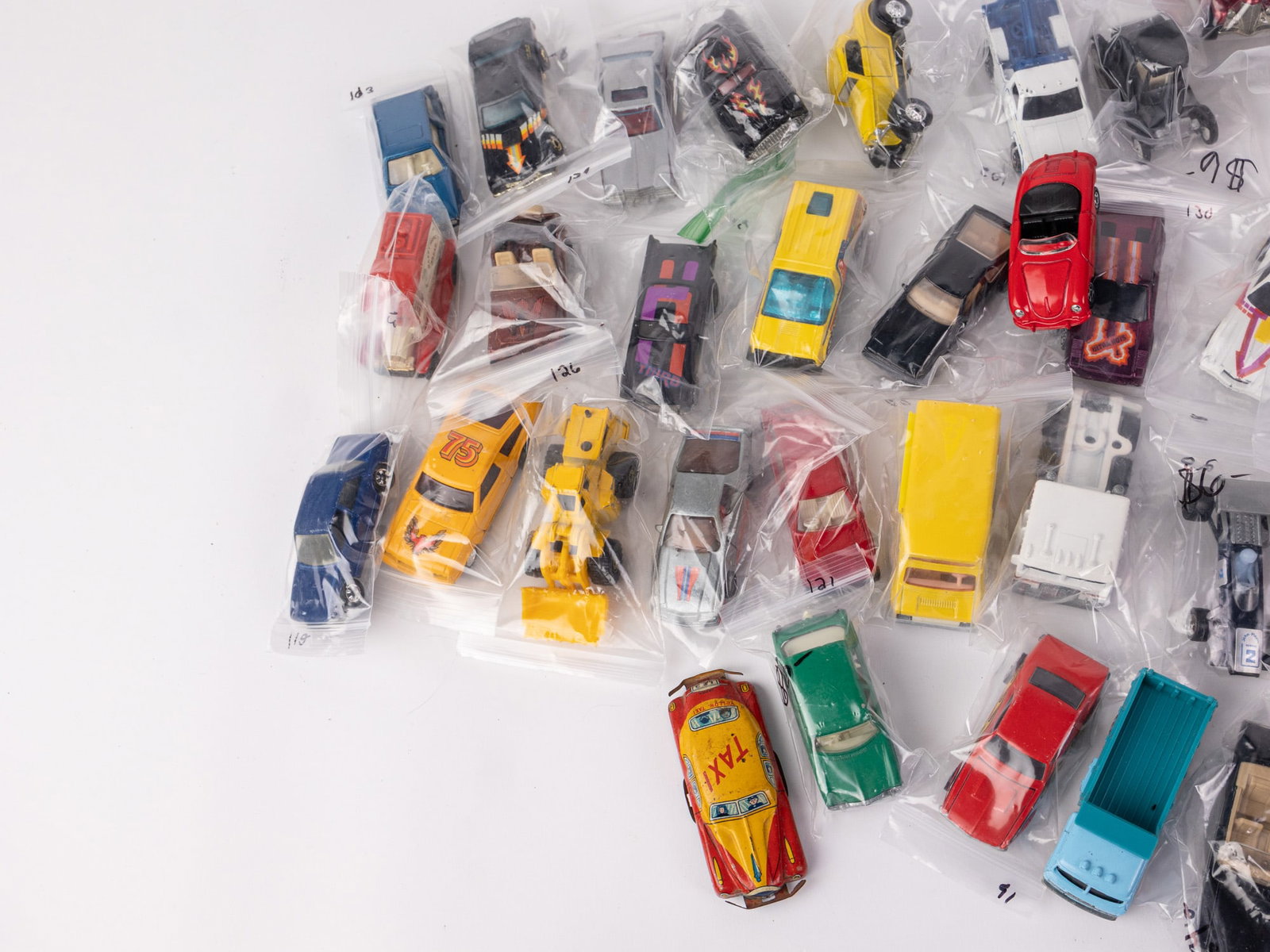 Assorted Vintage Die Cast Miniature Toy Cars Featuring Hotwheels - 3