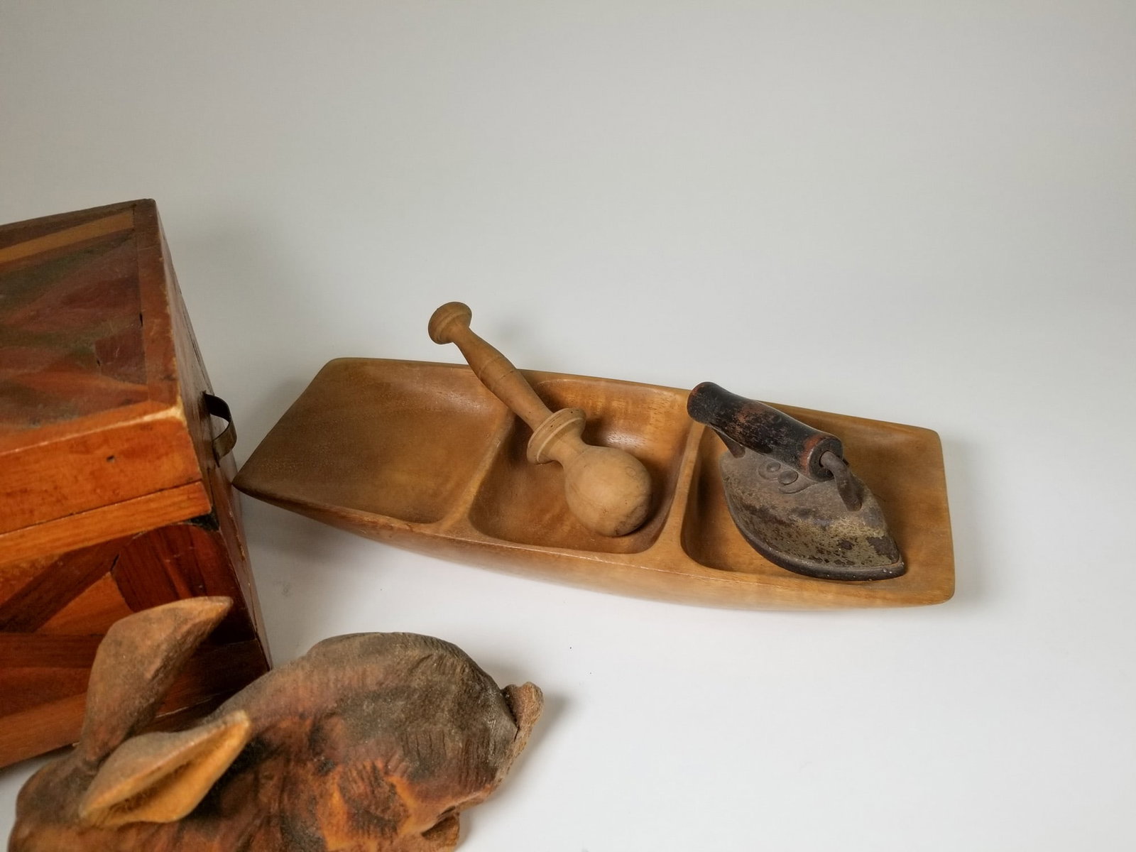 Vintage Assortment Lot ft. Wood Boxes - 5