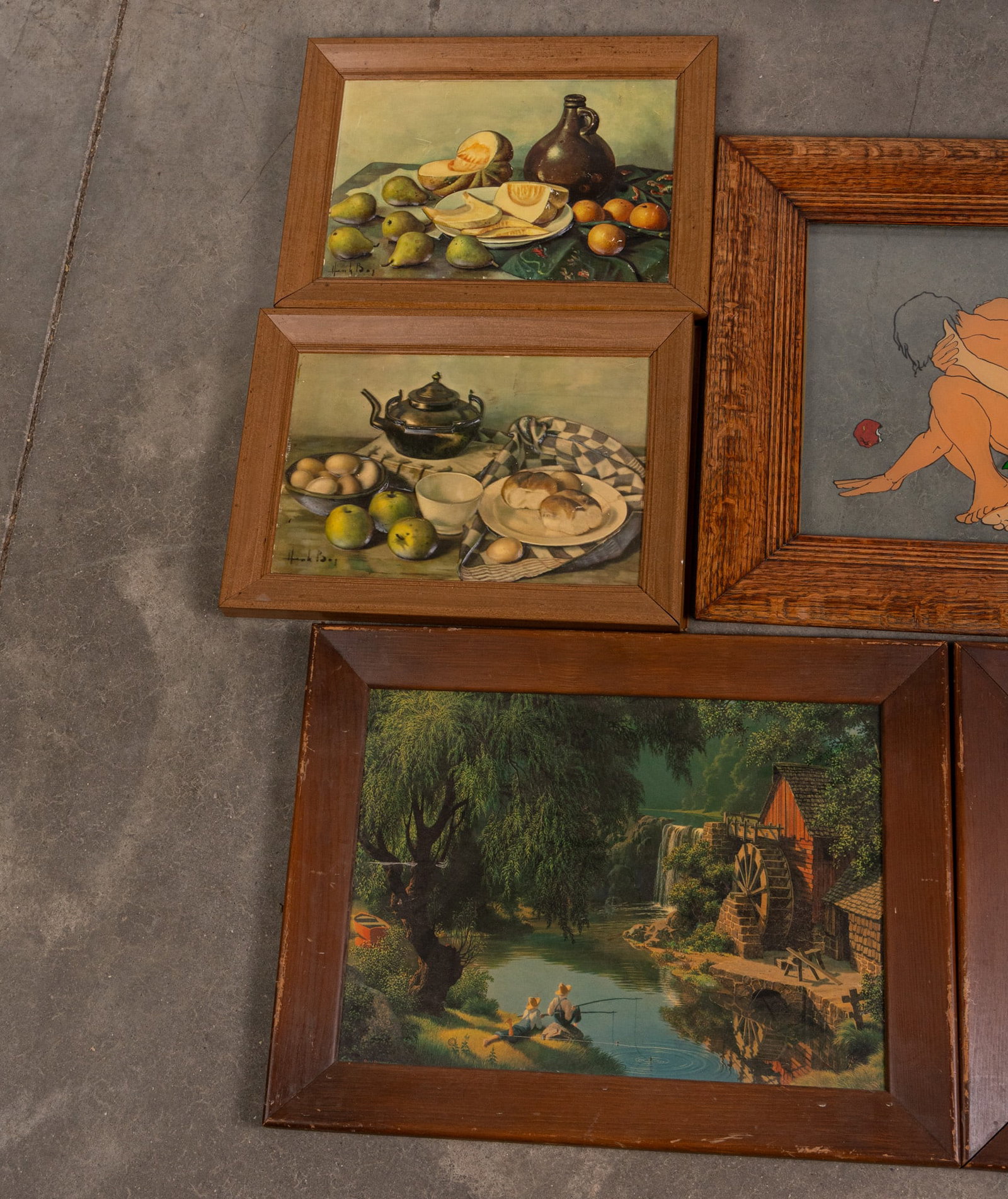Five Pieces of Wall Decor ft. Henk Bos Metal 3D Still Life - 2
