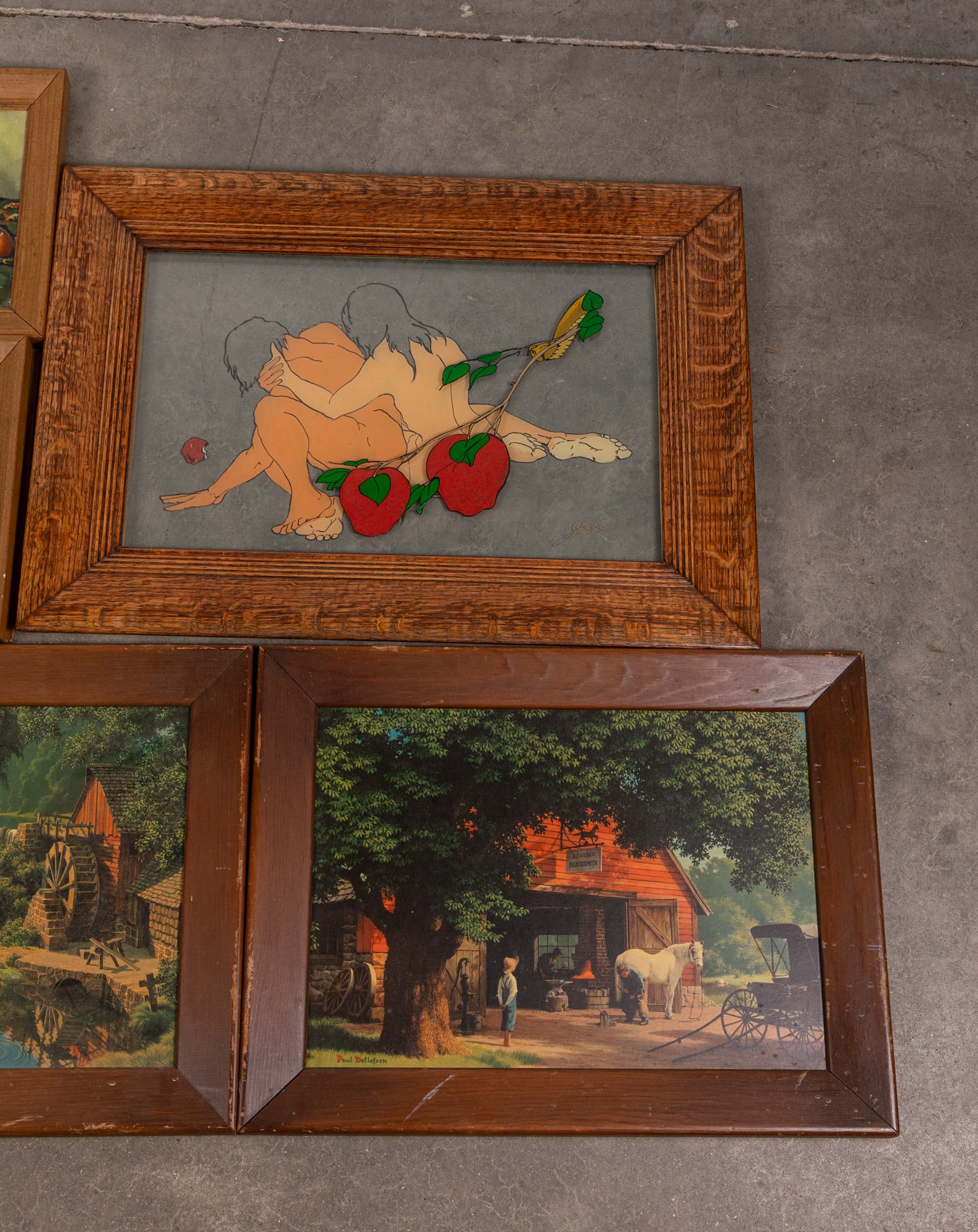 Five Pieces of Wall Decor ft. Henk Bos Metal 3D Still Life - 3