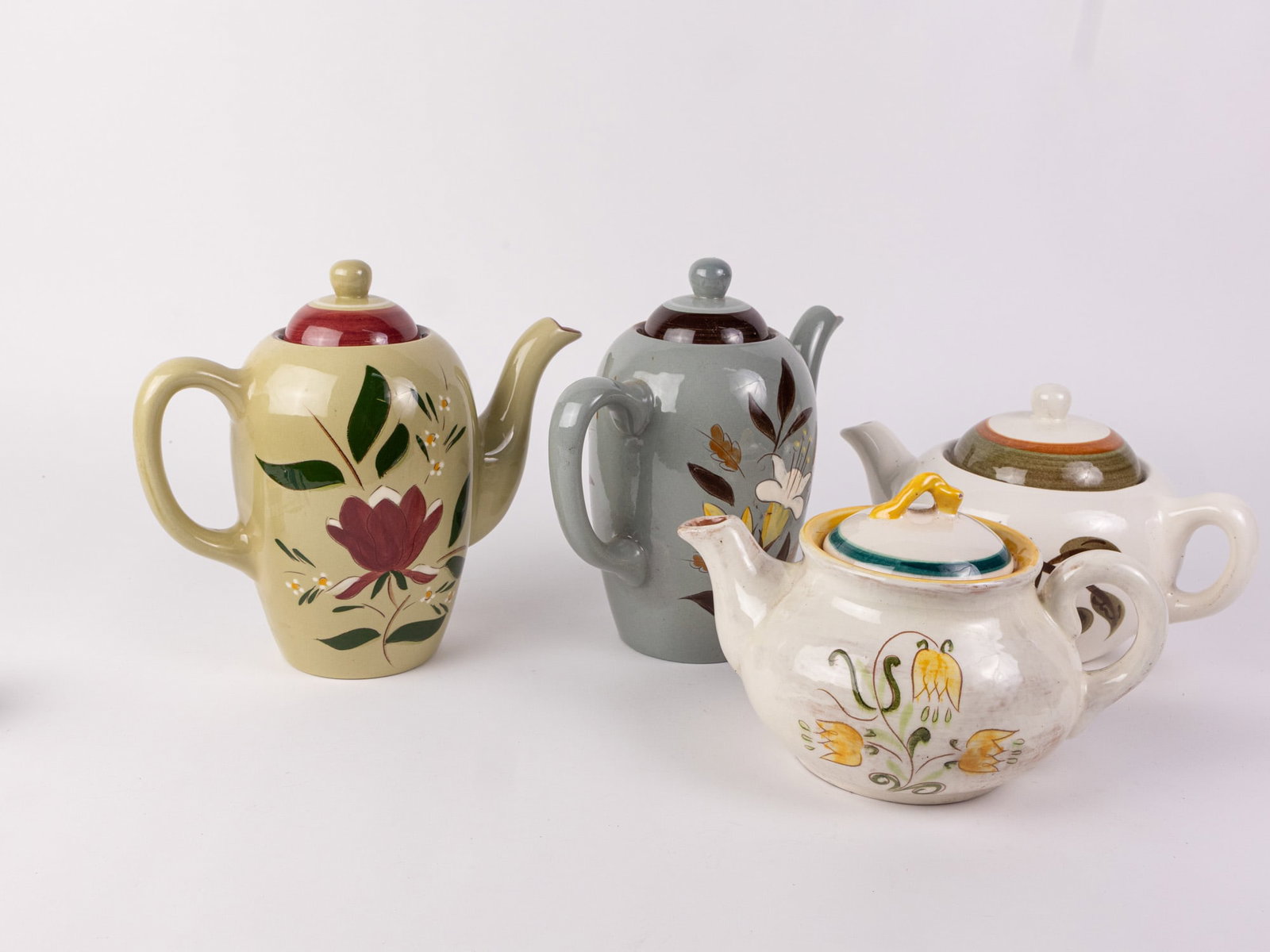 Grouping of Stangl Pottery Ceramic Teapots (1 of 7)