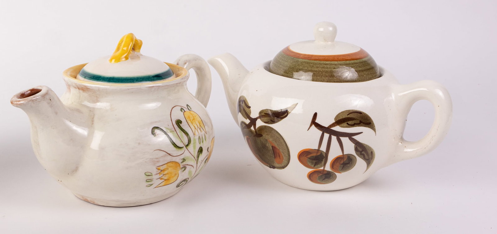 Grouping of Stangl Pottery Ceramic Teapots - 5