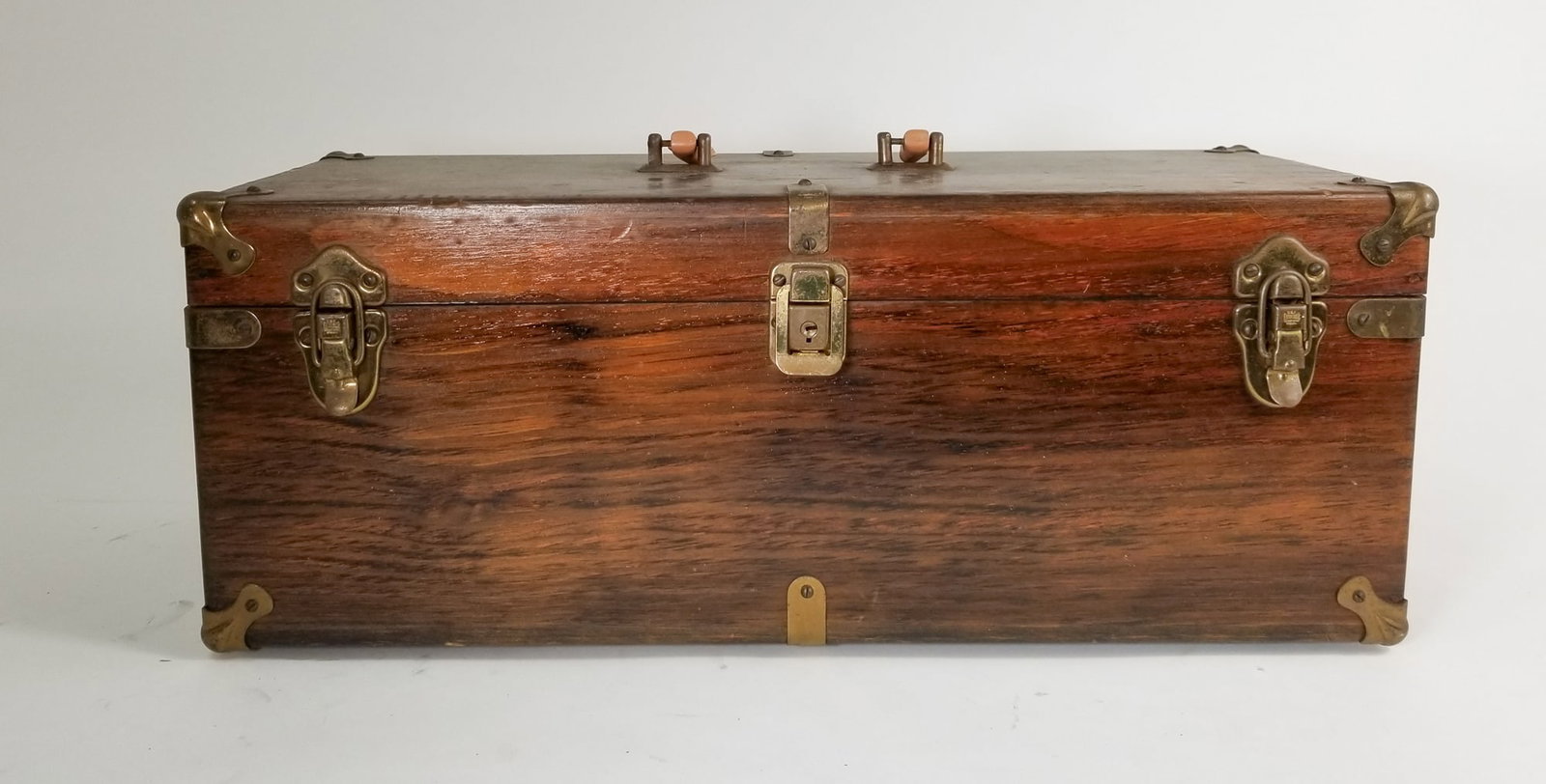 Small Vintage Wooden Chest: Small Vintage Wooden Chest Size 8" x 20" x 8" Literature Brooks Auction – Online Auction Terms & Conditions Contact: (856) 694-2960 | info@brooks.auction READ BEFORE YOU BID: We want you