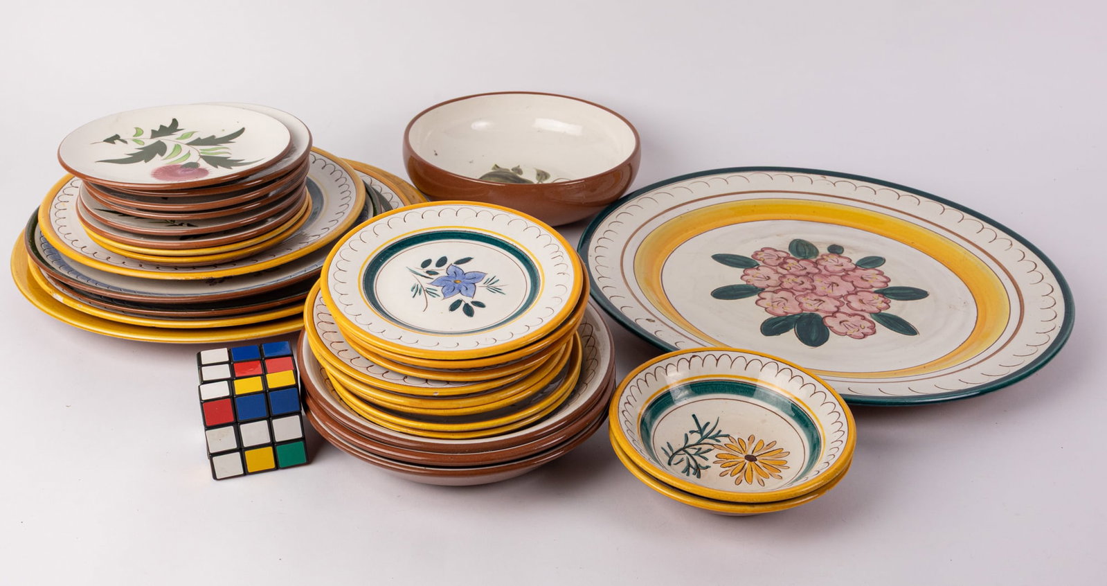 Large Assortment of Vintage Stangl Pottery Ceramic Plates - 2