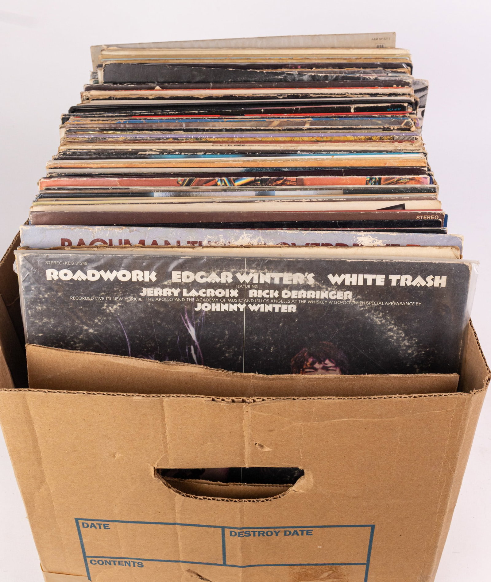 Large Assortment of Vintage Records ft. Santana, Edgar Winter & Bachman Turner Overdrive: Large Assortment of Vintage Records ft. Santana, Edgar Winter & Bachman Turner Overdrive Size 12" Literature Brooks Auction – Online Auction Terms & Conditions Contact: (856) 694-2960 |