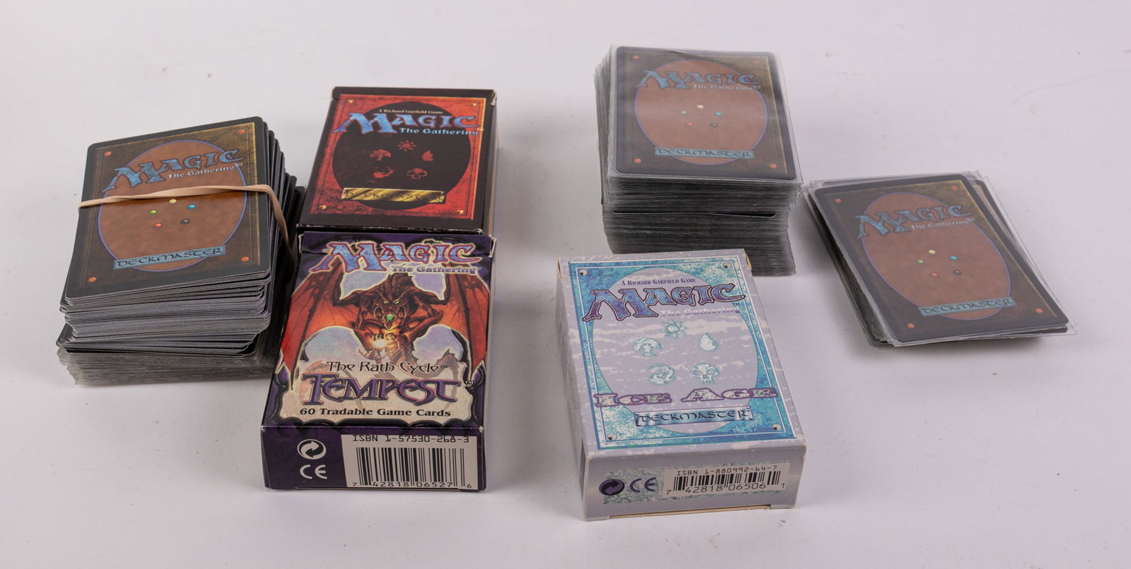 Assortment of Vintage MTG Magic the Gathering Trading Cards: Assortment of Vintage MTG Magic the Gathering Trading Cards Size 7" x 12" x 12" Literature Brooks Auction – Online Auction Terms & Conditions Contact: (856) 694-2960 | info@brooks.auction READ