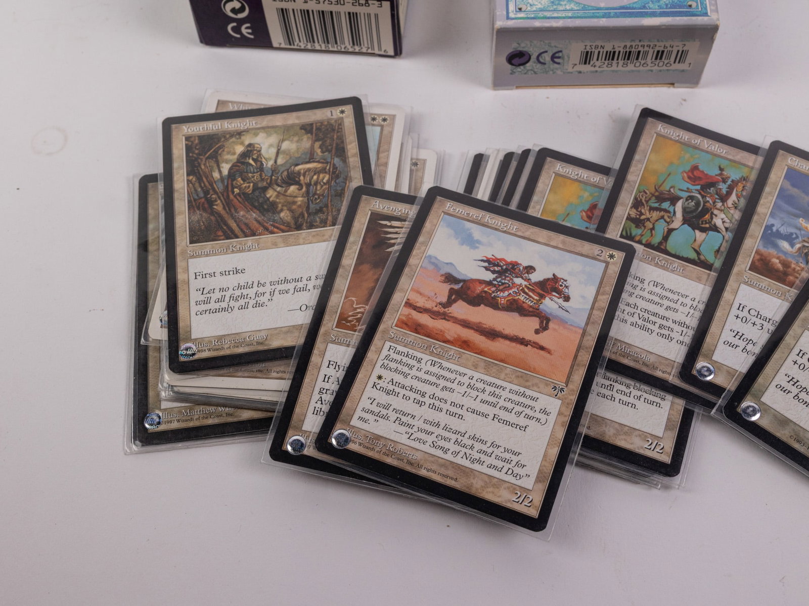 Assortment of Vintage MTG Magic the Gathering Trading Cards - 2