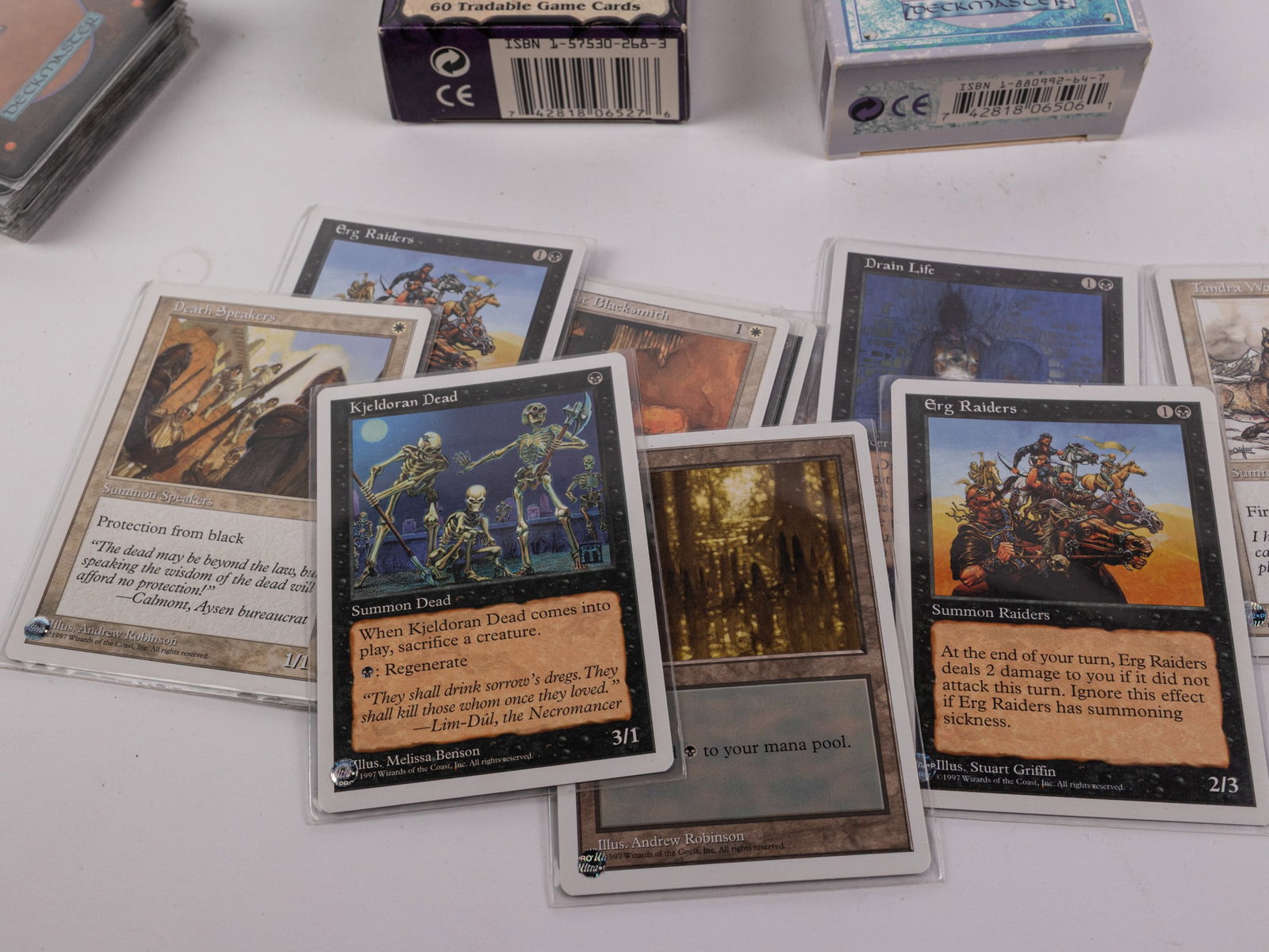 Assortment of Vintage MTG Magic the Gathering Trading Cards - 3