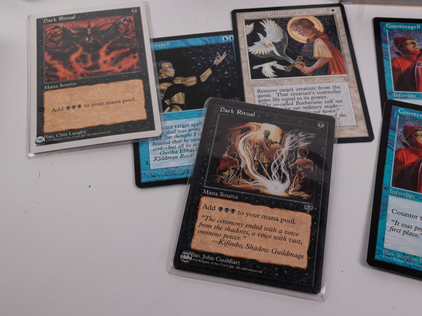 Assortment of Vintage MTG Magic the Gathering Trading Cards - 5