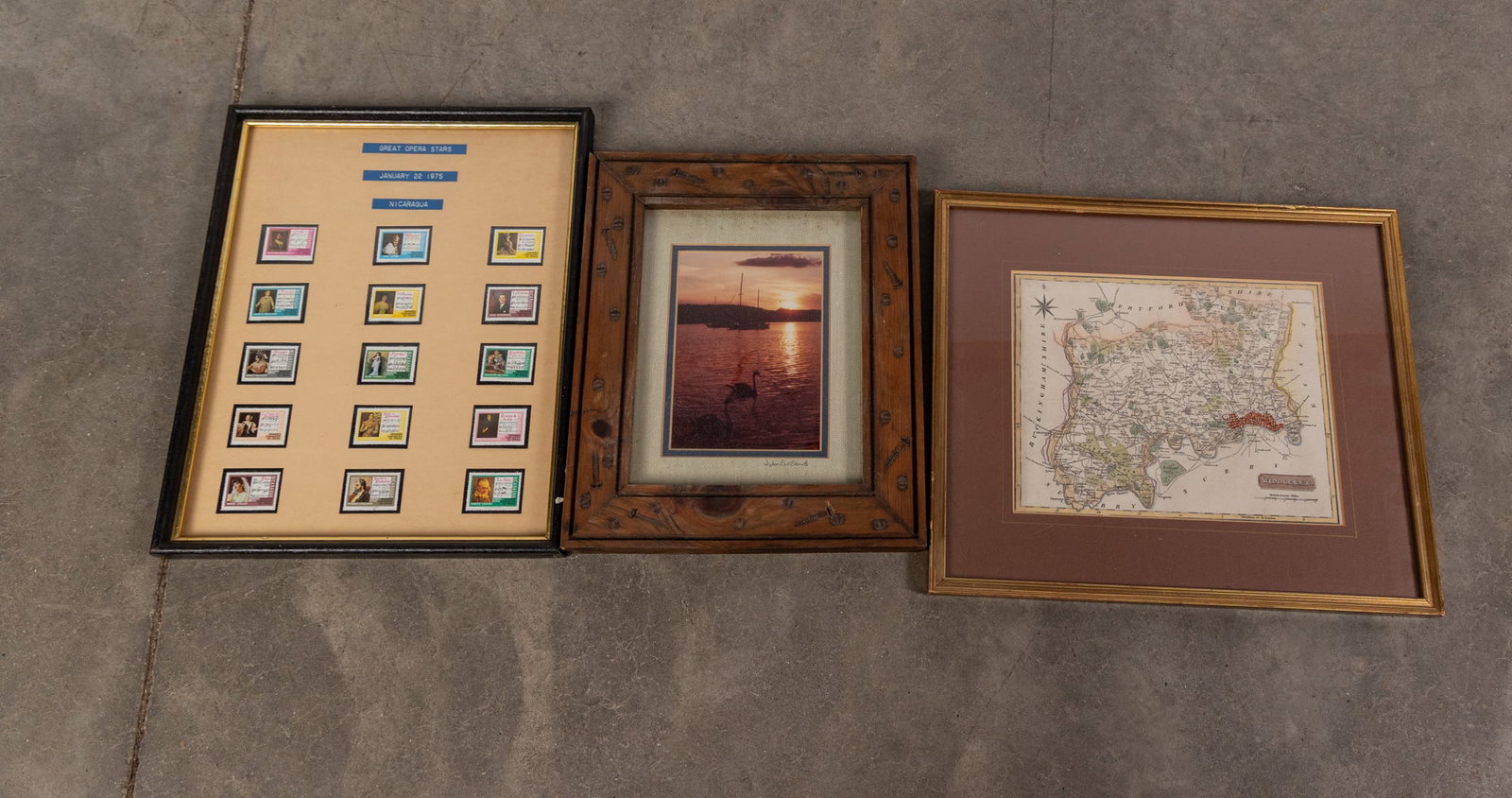 Three Pieces of Framed Wall Decor: Three Pieces of Framed Wall Decor Size 15" x 12" Literature Brooks Auction – Online Auction Terms & Conditions Contact: (856) 694-2960 | info@brooks.auction READ BEFORE YOU BID: We want you to
