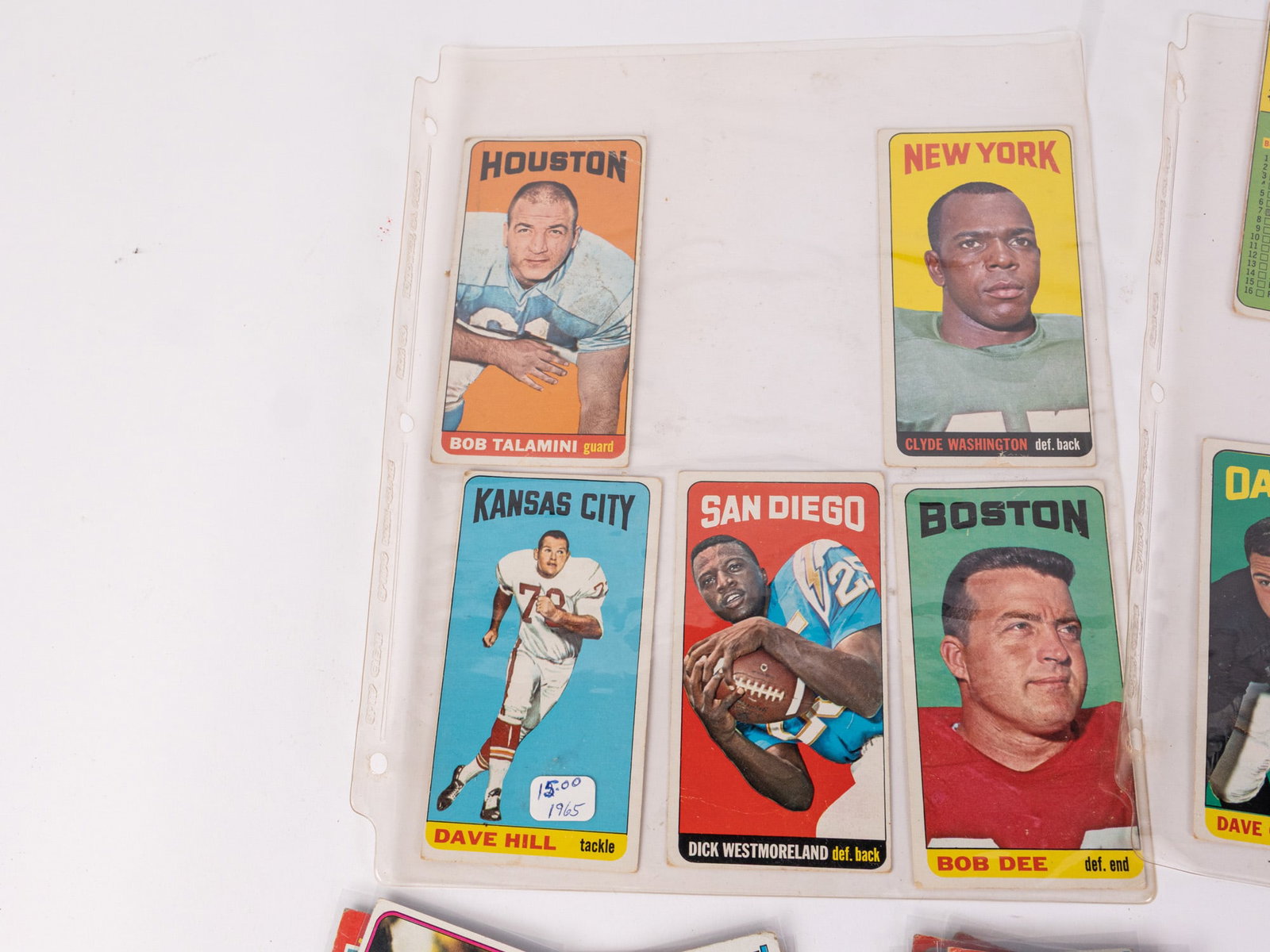 50+ Pre 1980s Vintage NFL Trading Cards - 2
