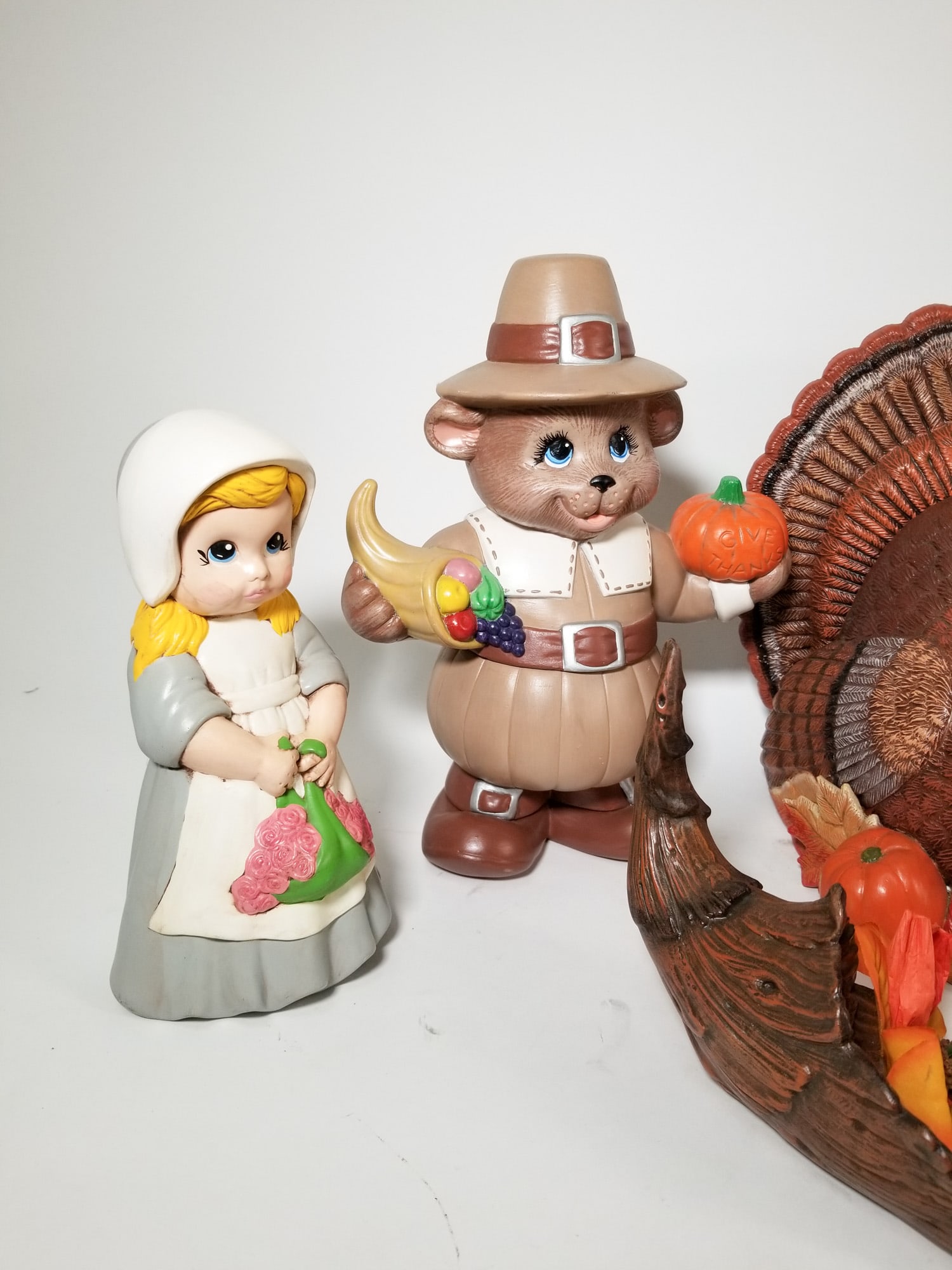 Assorted Ceramic Thanksgiving Decor - 3