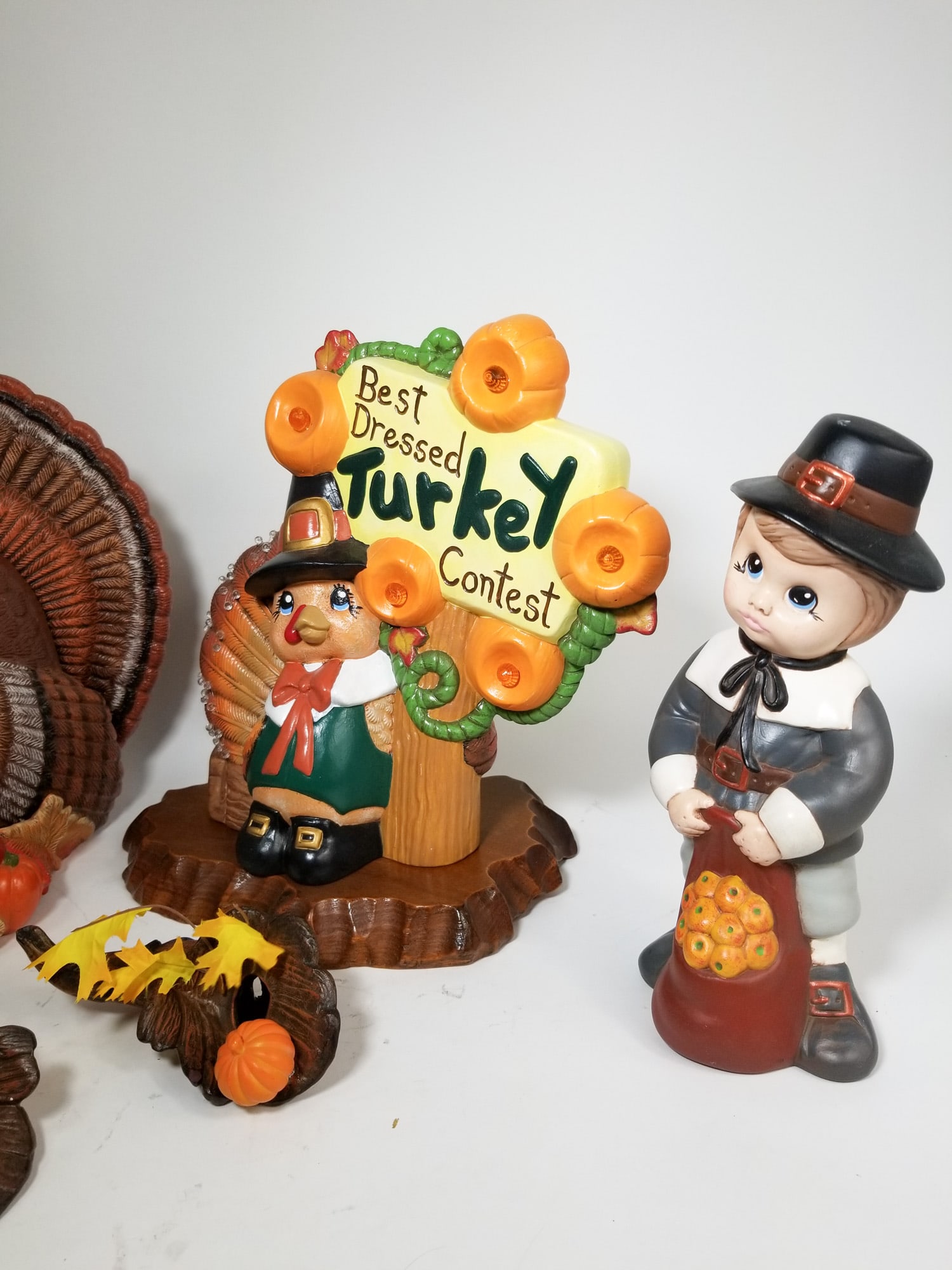 Assorted Ceramic Thanksgiving Decor - 5