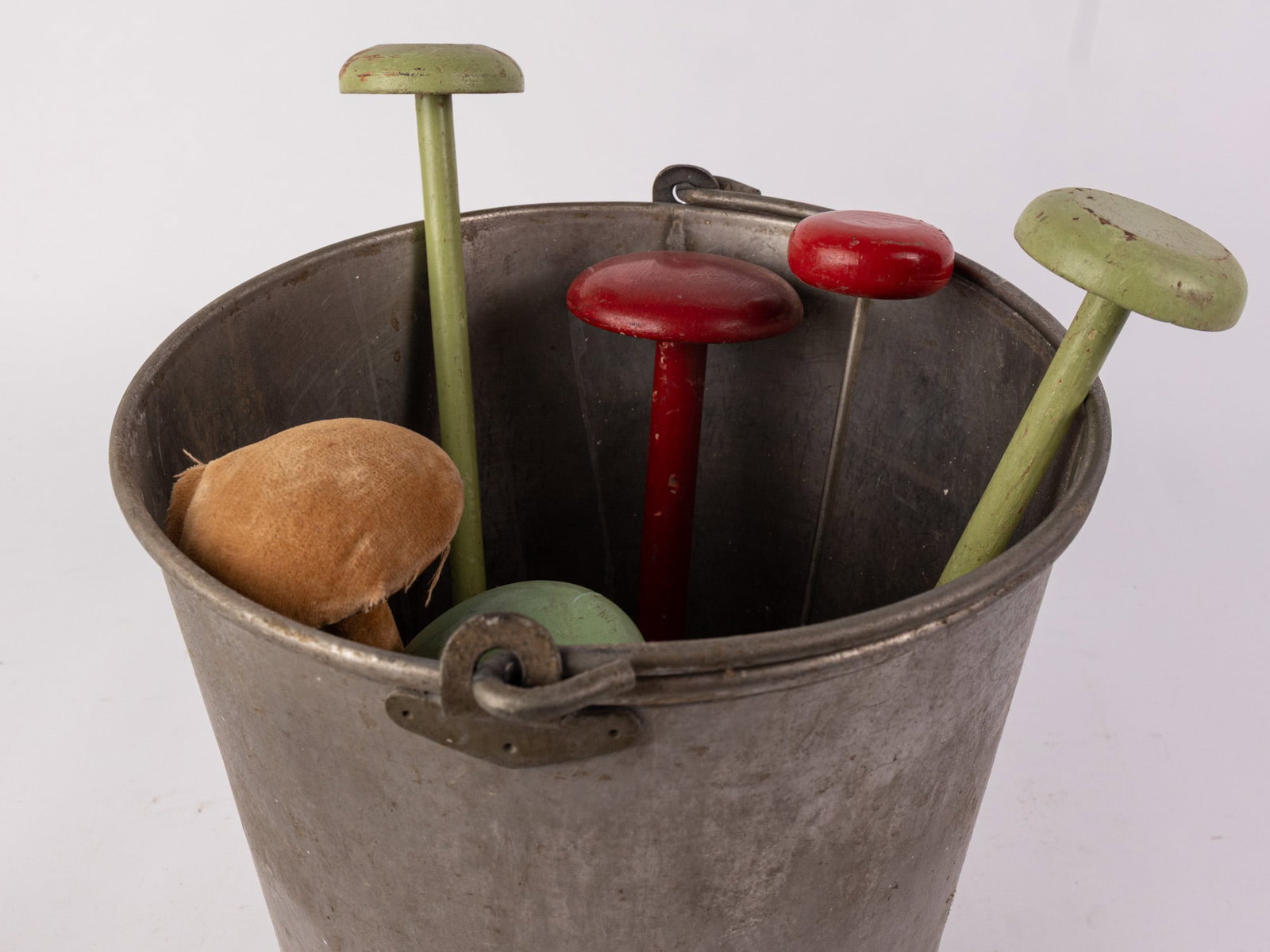 Vintage Assortment ft. Wooden Milliner's Hat Stands - 3