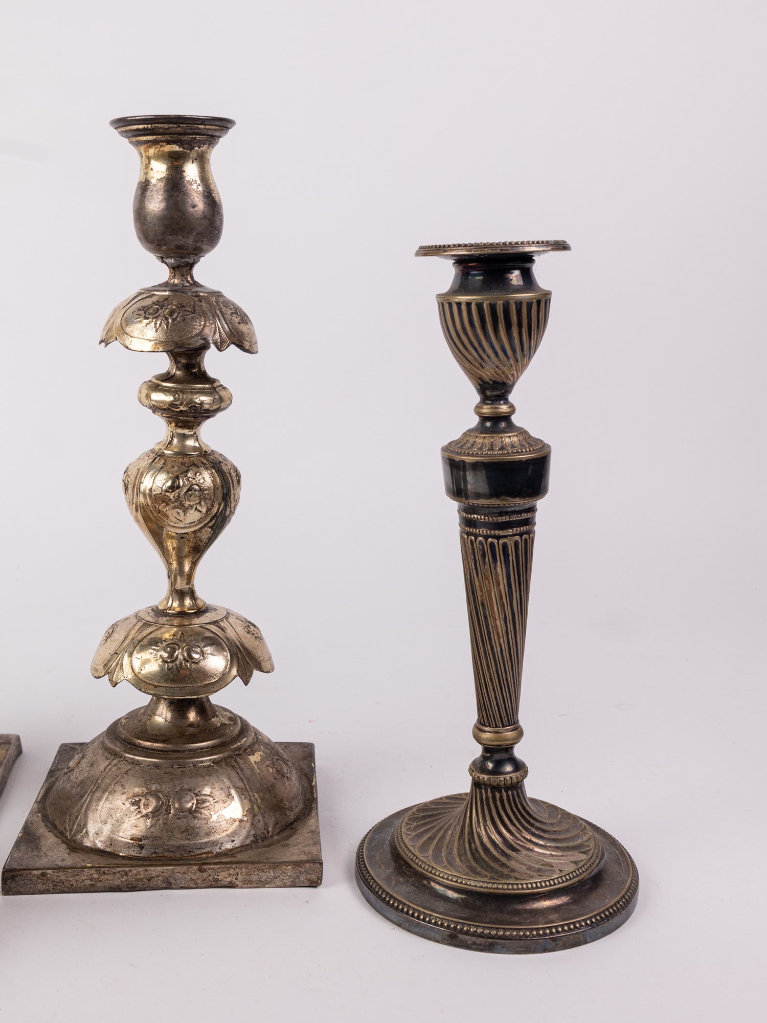 Grouping of Vintage and Antique Candlesticks - 3