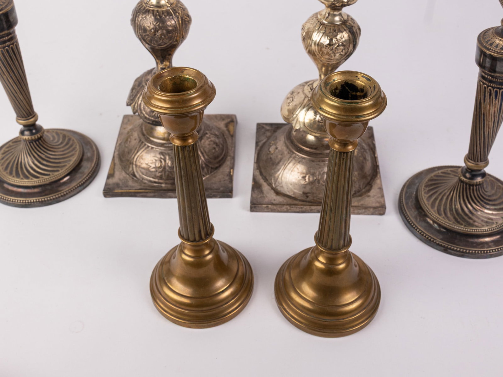 Grouping of Vintage and Antique Candlesticks - 5