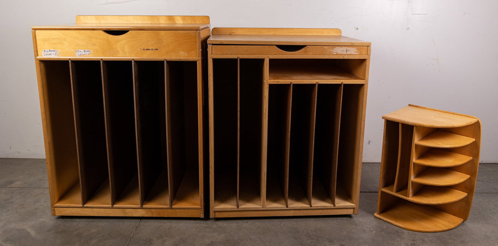 Three Piece Rolling Storage Cabinets: Three Piece Rolling Storage Cabinets Size 31" x 25" x 15" Literature Brooks Auction – Online Auction Terms & Conditions Contact: (856) 694-2960 | info@brooks.auction READ BEFORE YOU BID: We