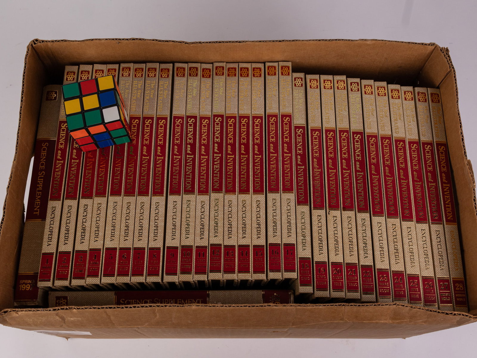 Vintage Science and Invention Encyclopedia Set - 2