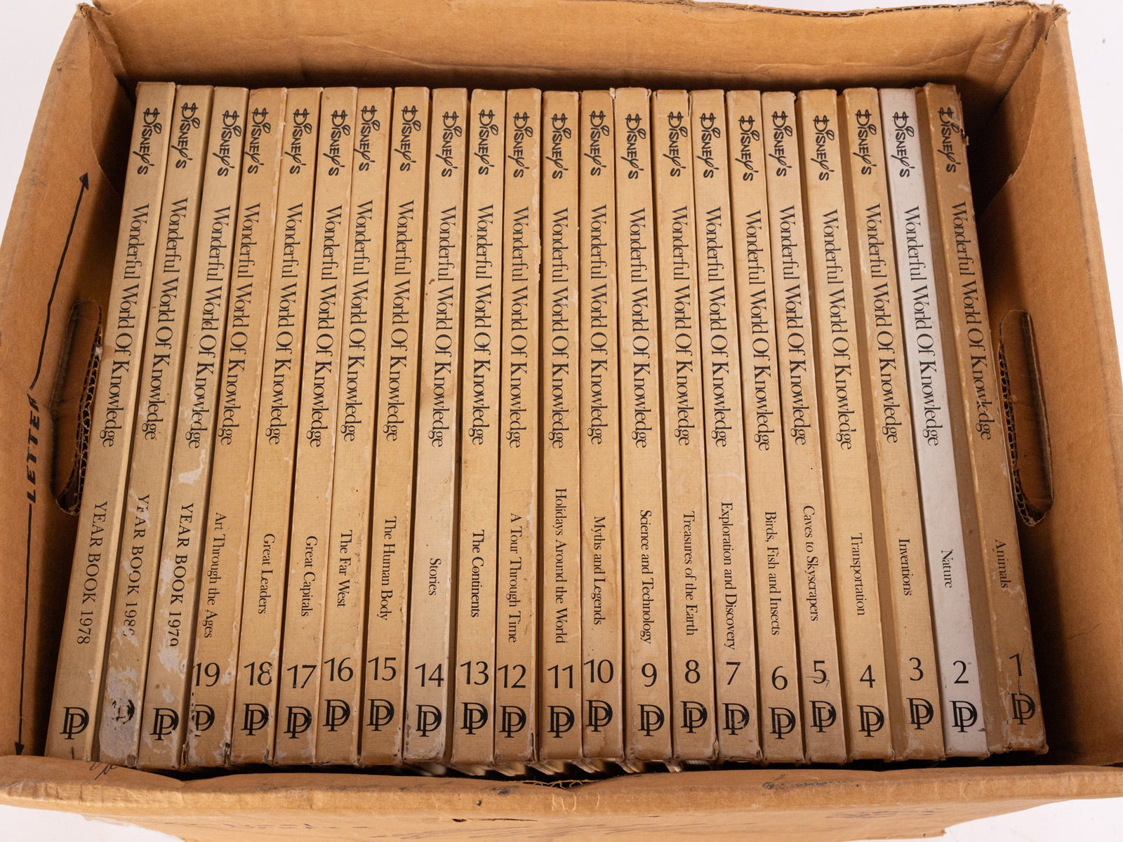 Vintage Disney's Wonderful World of Knowledge 22-Volume Set: Vintage Disney's Wonderful World of Knowledge 22-Volume Set Literature Brooks Auction – Online Auction Terms & Conditions Contact: (856) 694-2960 | info@brooks.auction READ BEFORE YOU BID: We wa