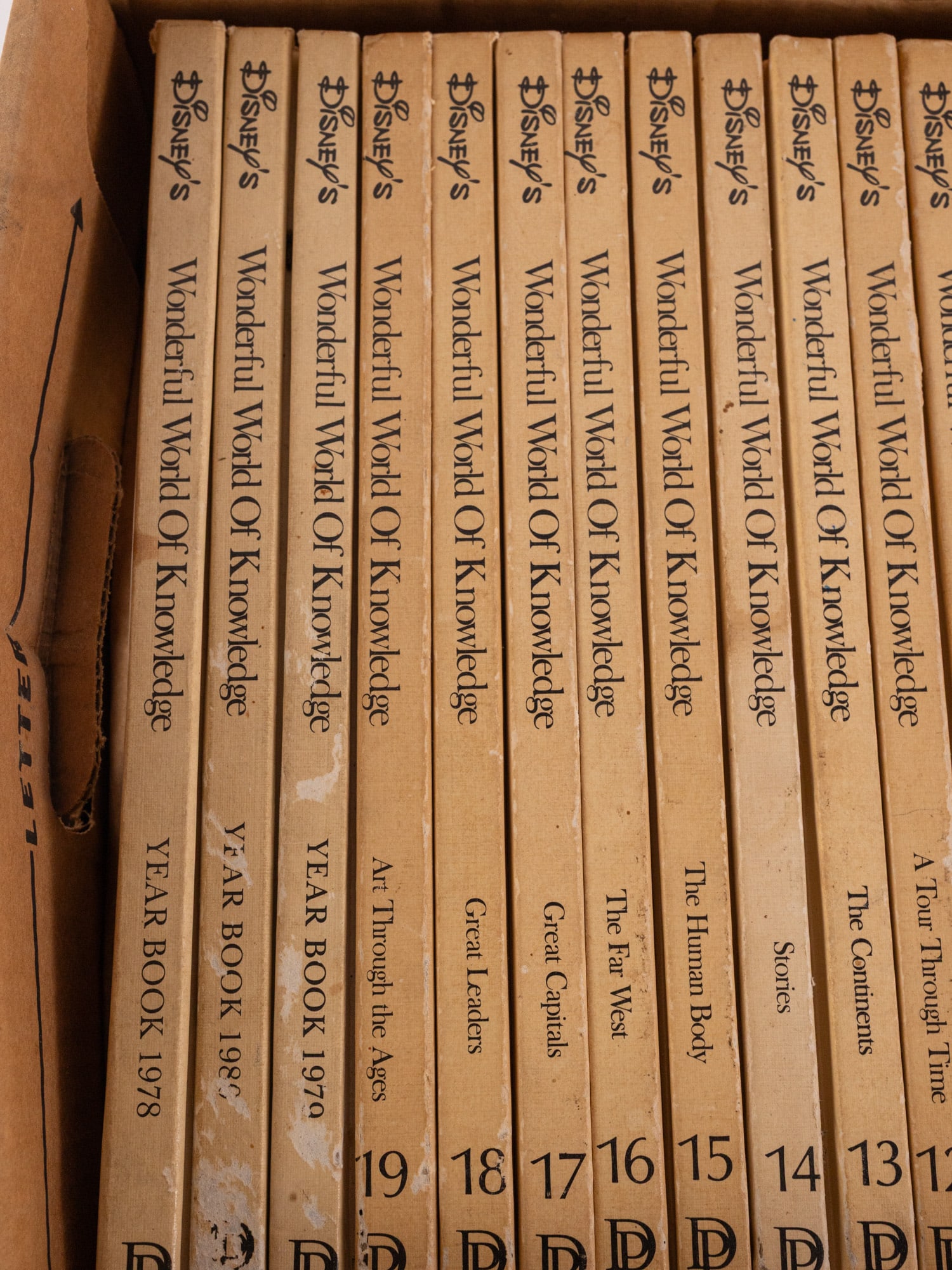 Vintage Disney's Wonderful World of Knowledge 22-Volume Set - 3