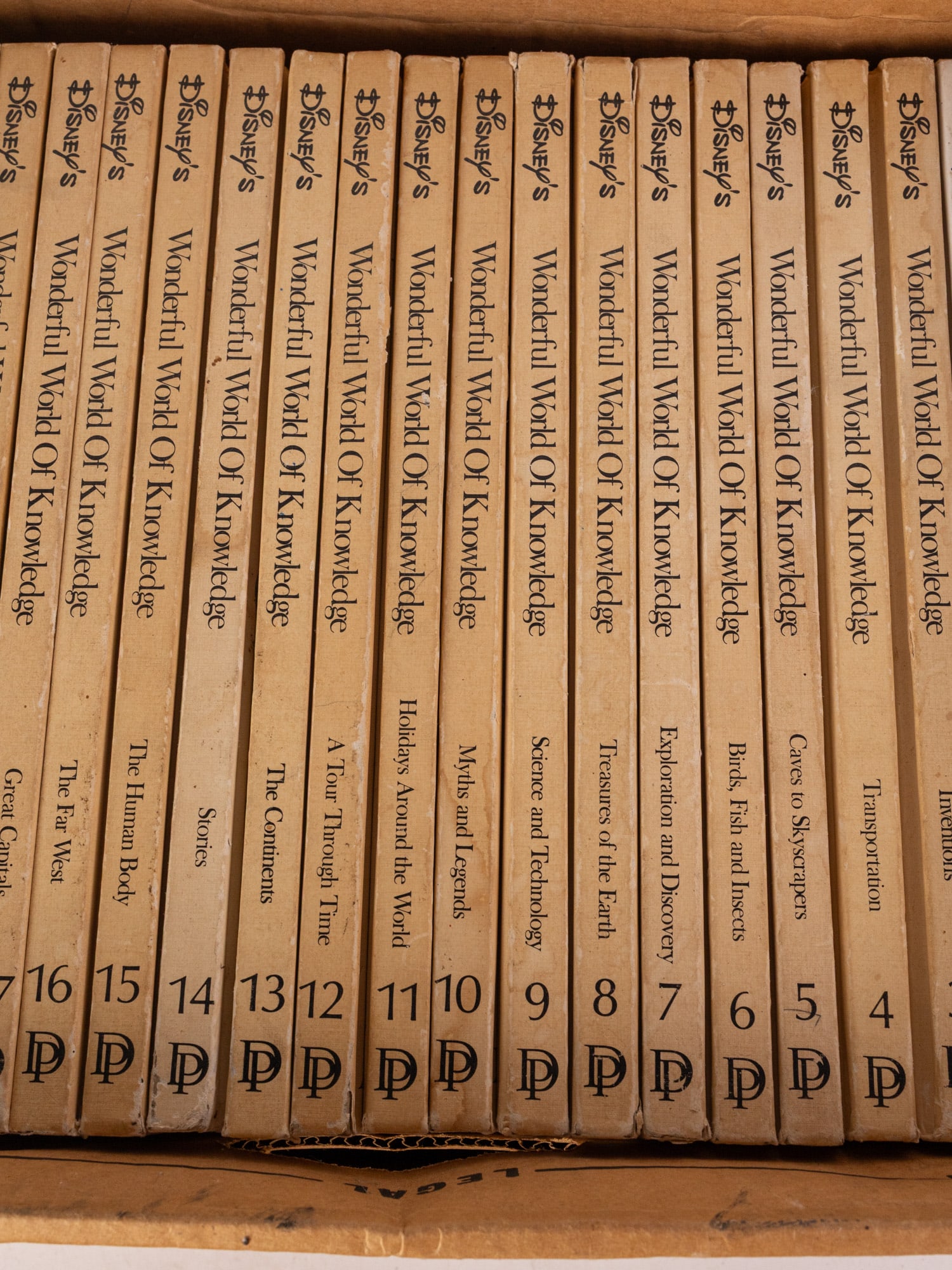 Vintage Disney's Wonderful World of Knowledge 22-Volume Set - 4