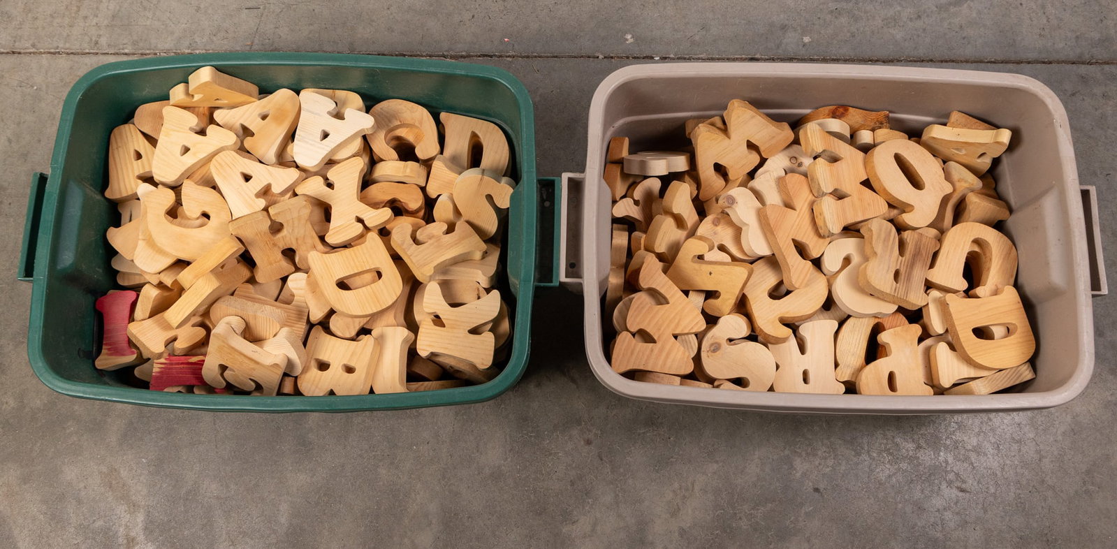 Large Assortment of Unfinished Wood Cut Letters: Large Assortment of Unfinished Wood Cut Letters Literature Brooks Auction – Online Auction Terms & Conditions Contact: (856) 694-2960 | info@brooks.auction READ BEFORE YOU BID: We want you to