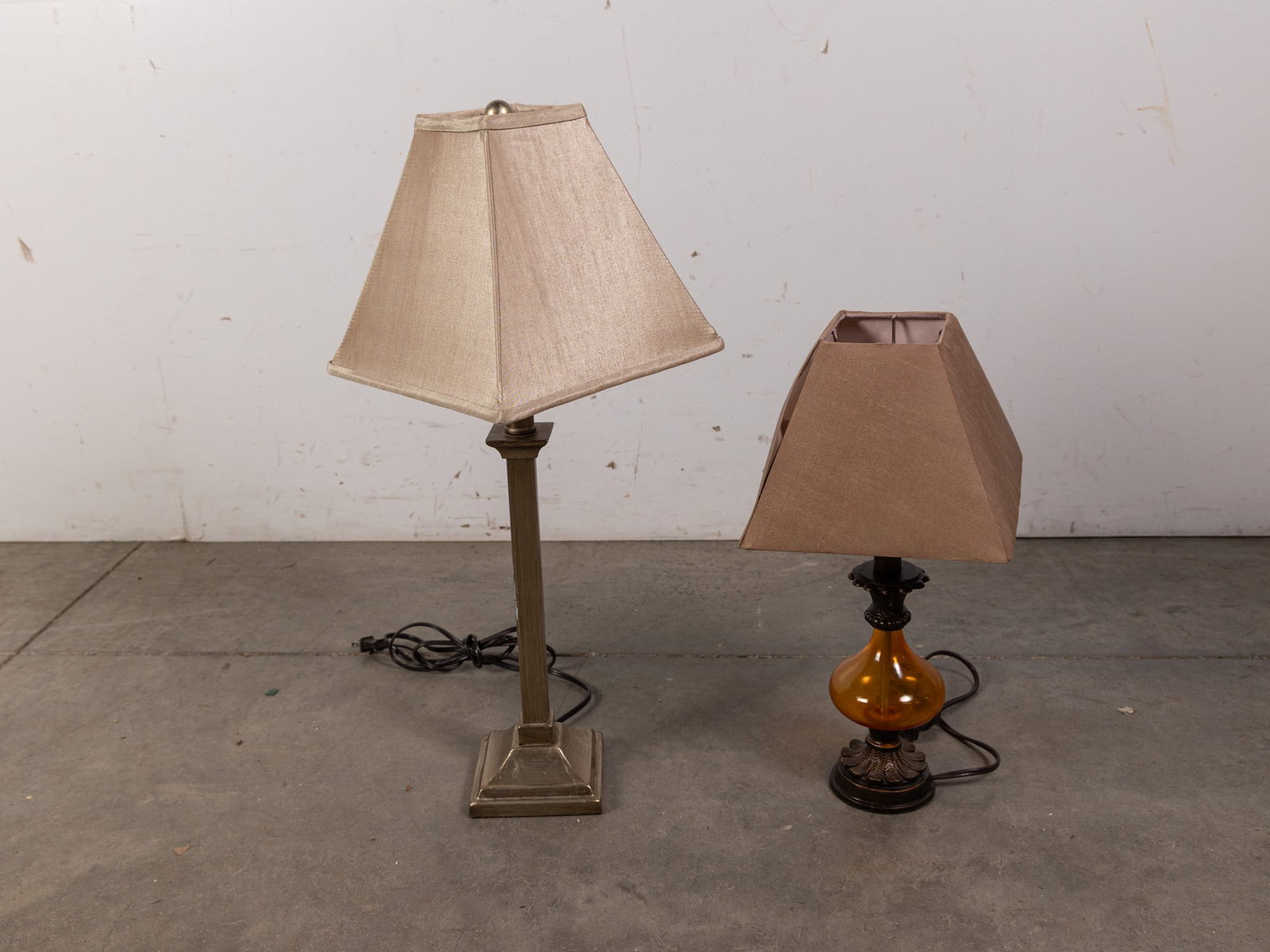 Pair of Table Lamps: Pair of Table Lamps Size 26" H Literature Brooks Auction – Online Auction Terms & Conditions Contact: (856) 694-2960 | info@brooks.auction READ BEFORE YOU BID: We want you to feel confident