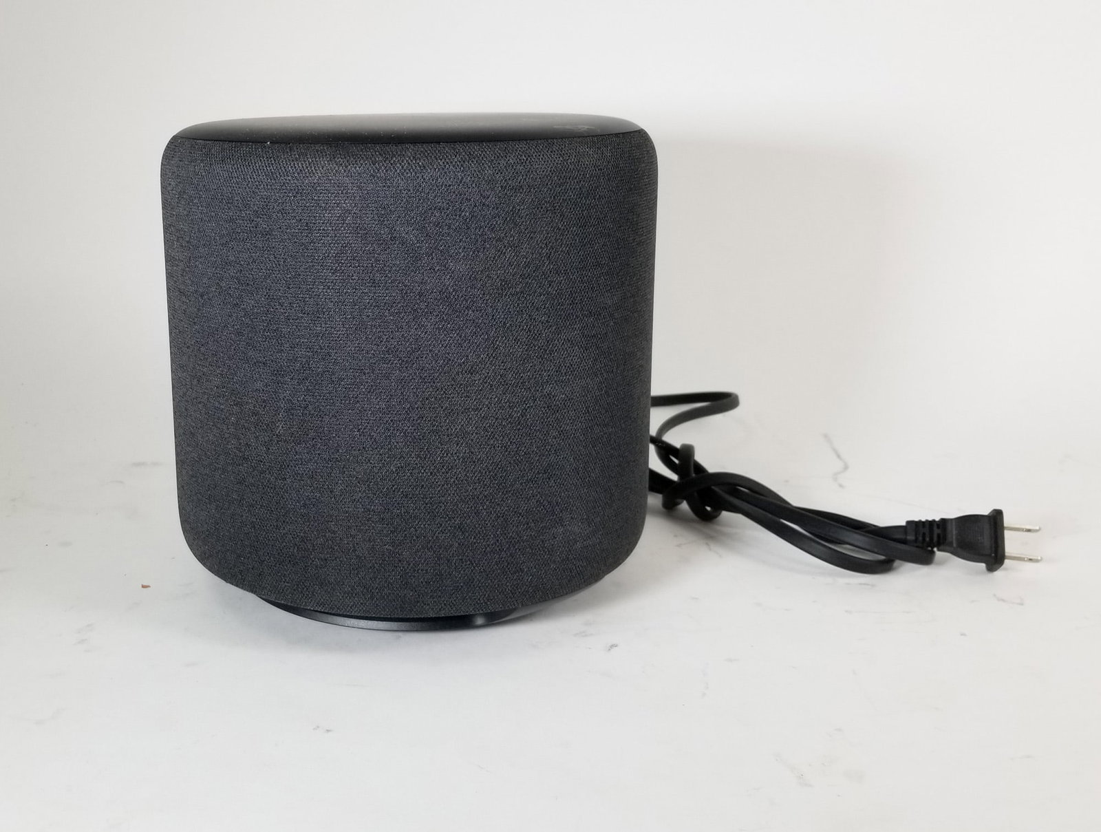 Amazon Black Charcoal Echo Sub Wireless Speaker Model P5B83L: Amazon Black Charcoal Echo Sub Wireless Speaker Model P5B83L Size 7" x 12" x 12" Literature Brooks Auction – Online Auction Terms & Conditions Contact: (856) 694-2960 | info@brooks.auction READ